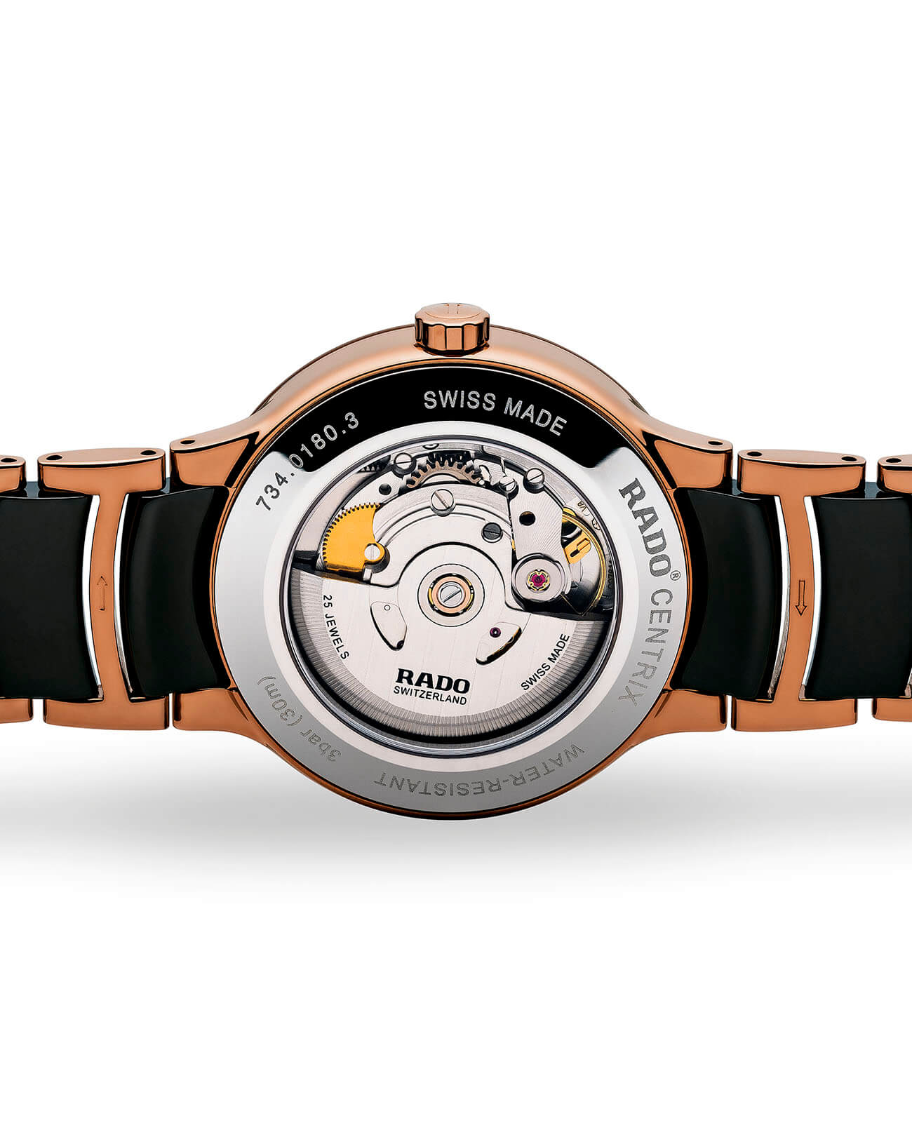 Rado Rado Centrix Automatic Diamonds R30036732 Automatic, наручные мужские часы фото под углом