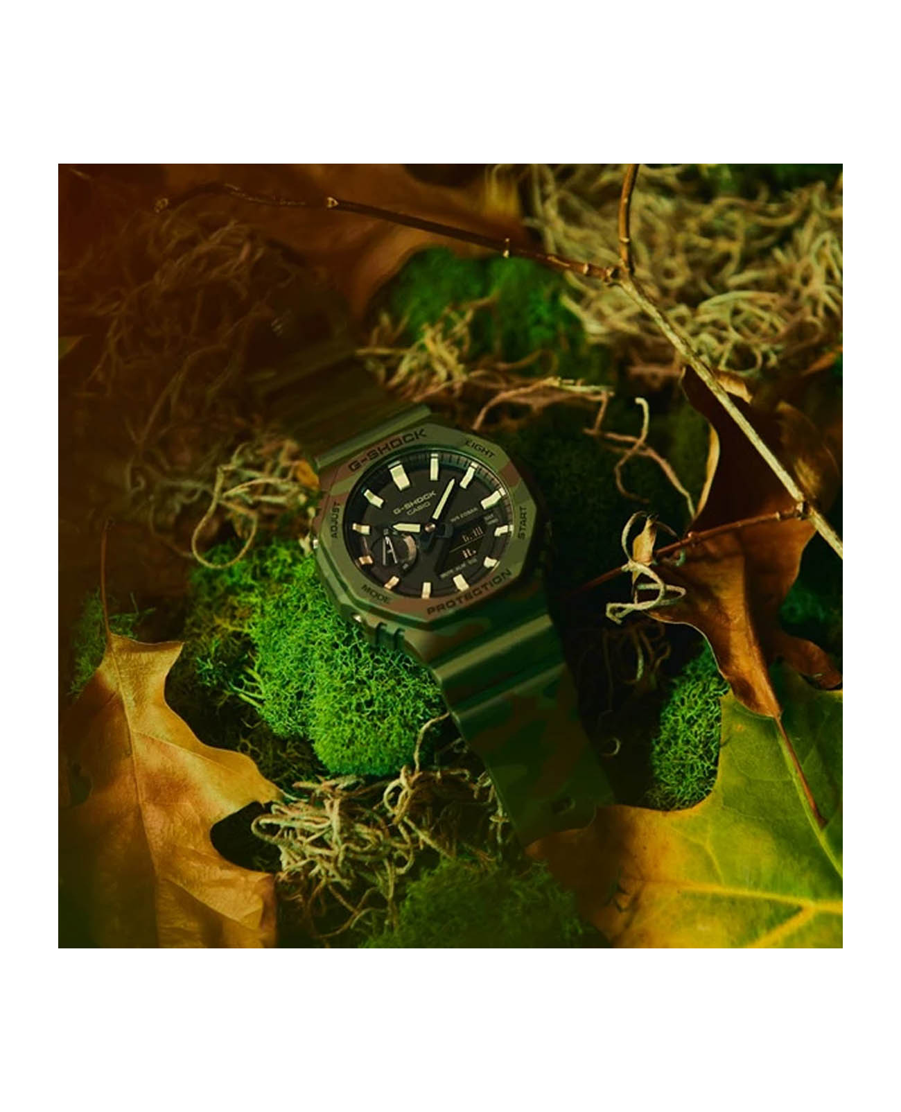 Casio Casio G-Shock GAE-2100WE-3A электронные часы с аксессуарами мужские часы модель GAE-2100WE-3A