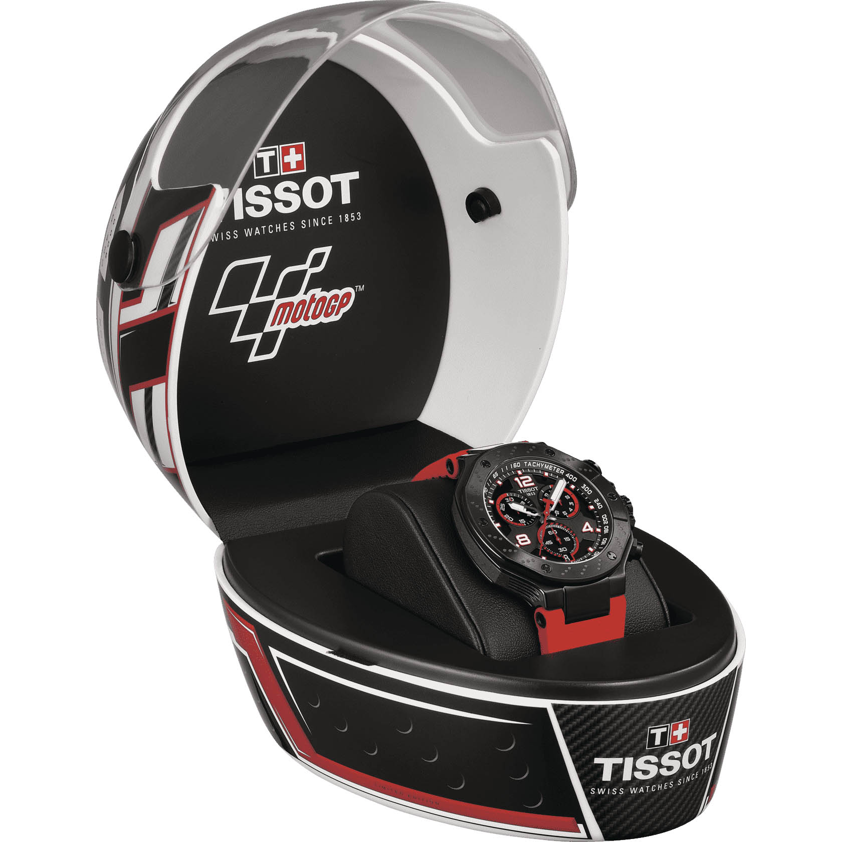 Tissot Tissot T-Race MotoGP Chronograph 2023 Limited Editon T141.417.37.057.01 T Race, наручные мужские часы фото под углом