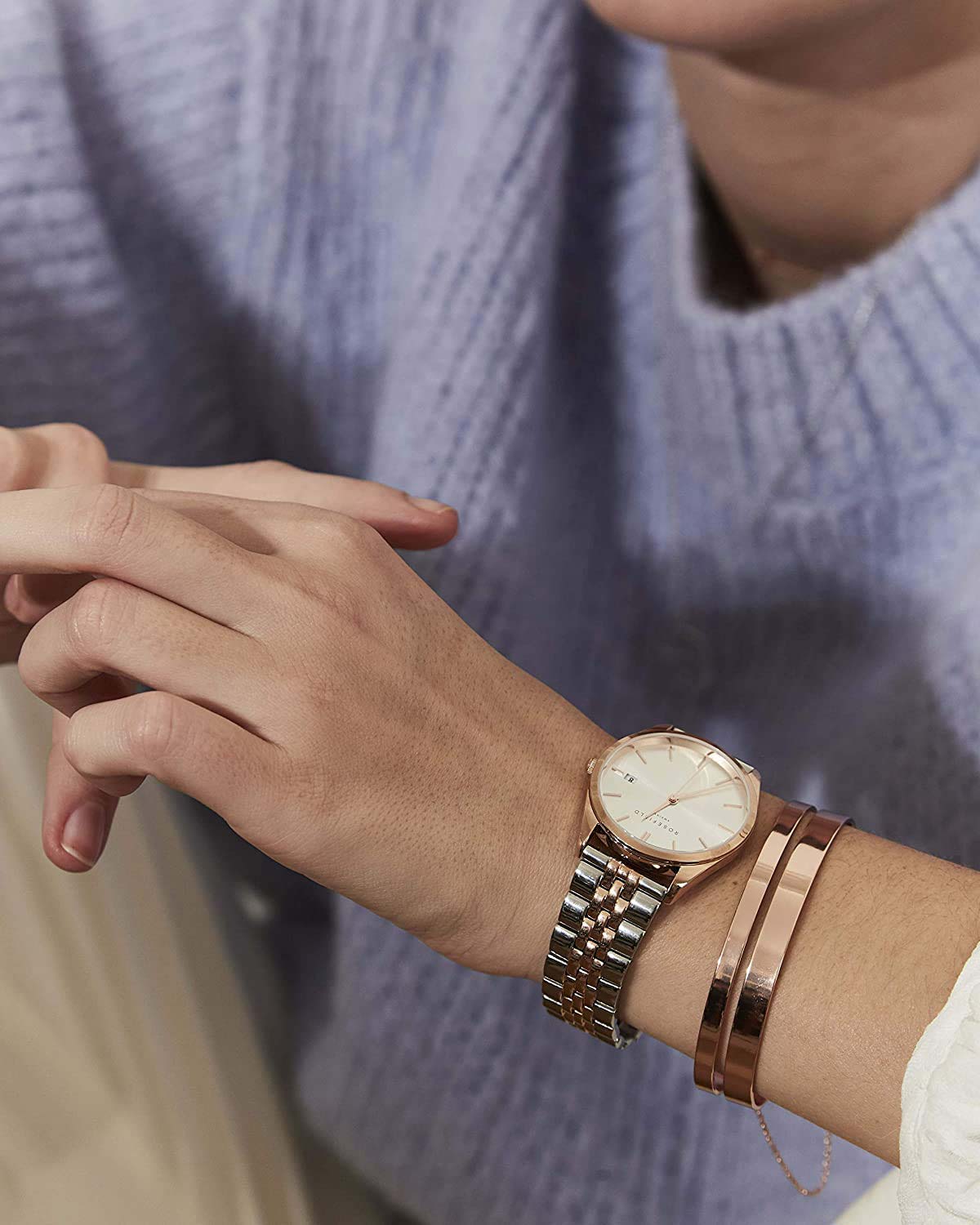 Оригинальные часы Rosefield Rosefield The Ace ACSRD-A06 кварцевые калибр механизма miyota gm12 общий вид