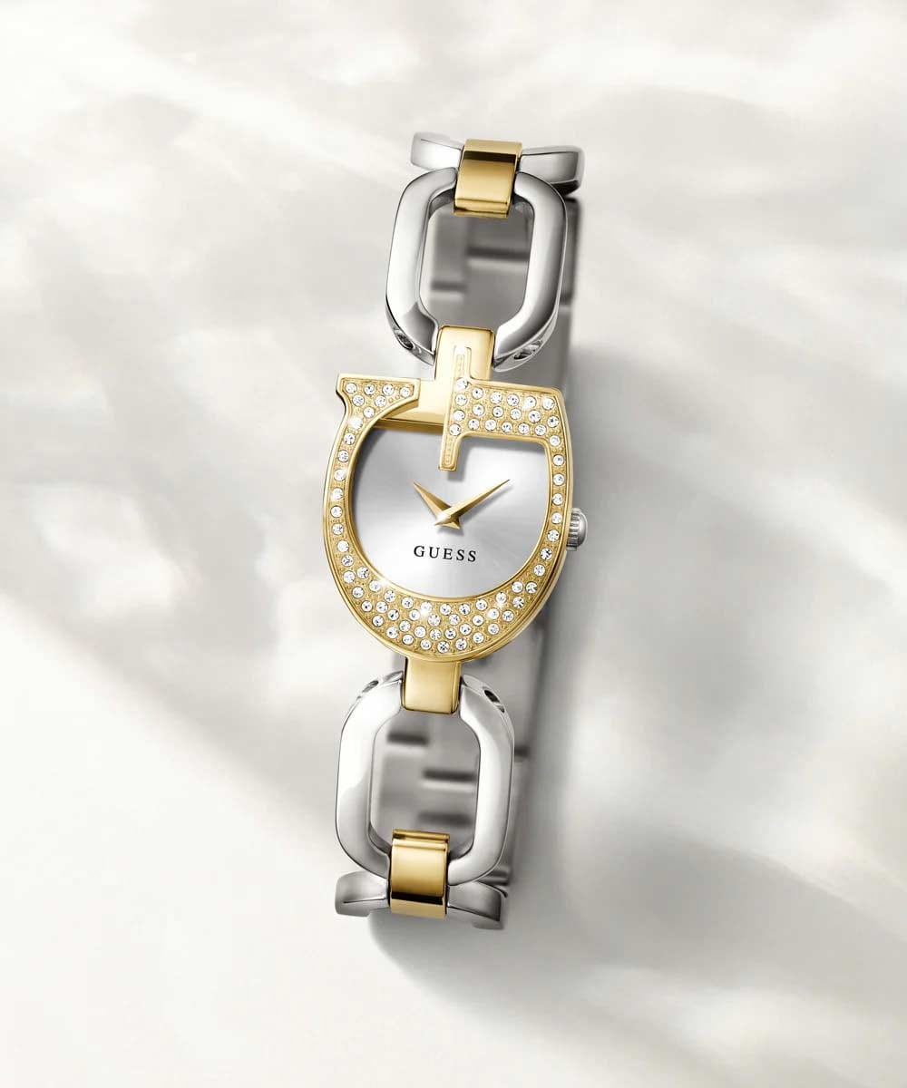 Guess Guess Dress Gia GW0683L6,  сша женские часы на браслете нержавеющая сталь с ip-покрытием боковой вид