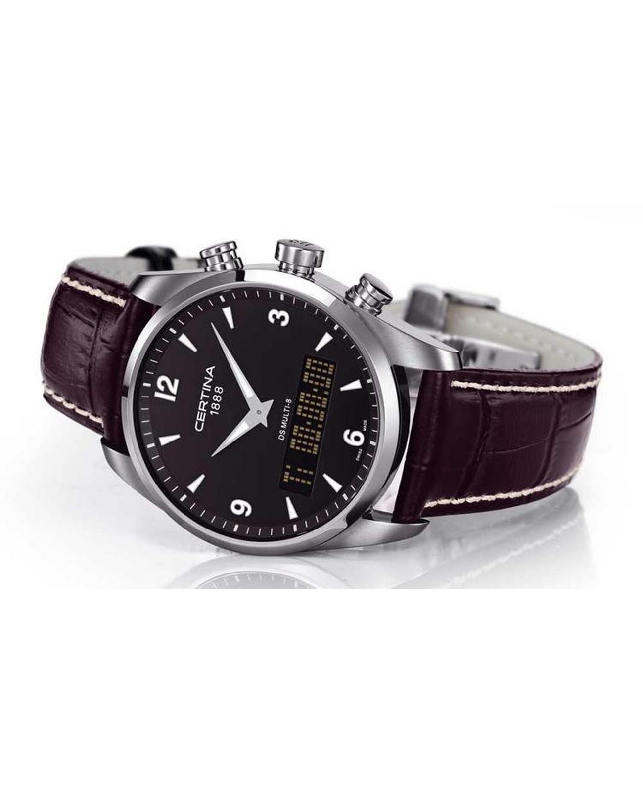 Оригинальные часы Certina Certina DS Multi-8 C020.419.16.057.00 кварцевые калибр механизма  общий вид