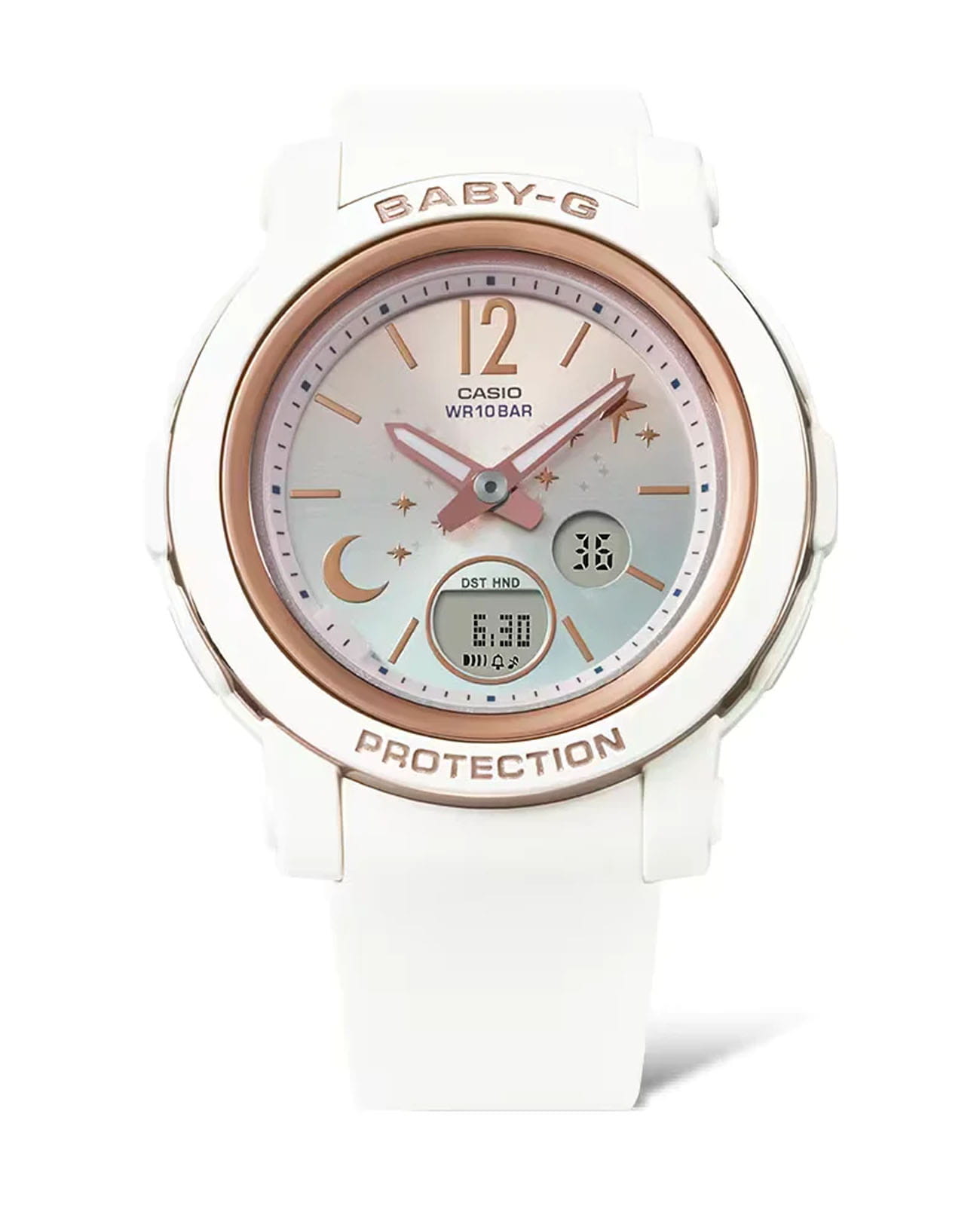 Casio Casio Baby-G BGA-290DS-7ADR (BGA-290DS-7A), g-shock япония женские часы на браслете пластик боковой вид