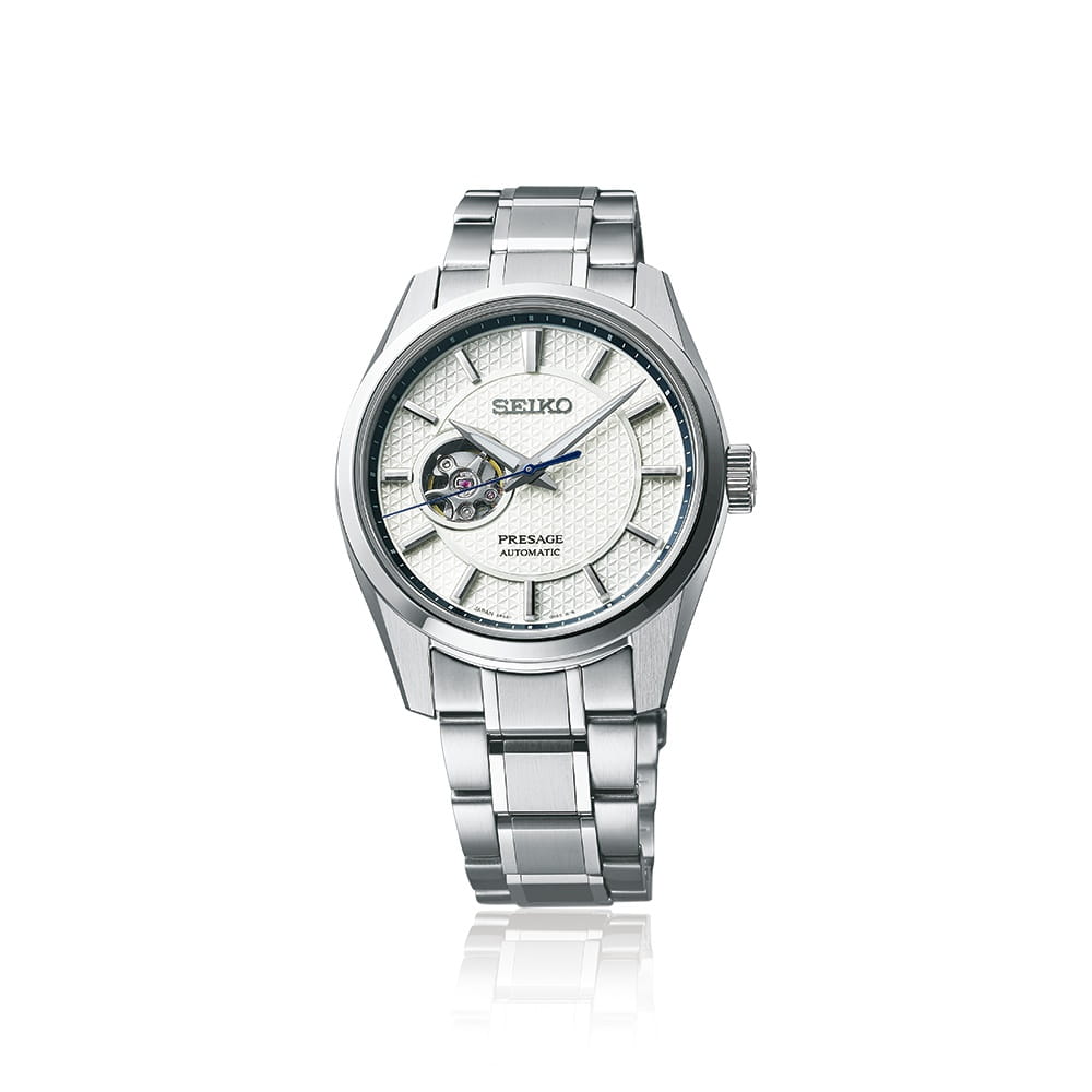 Seiko Seiko Presage Sharp Edged Series SPB309 Sharp Edged, наручные мужские часы фото под углом