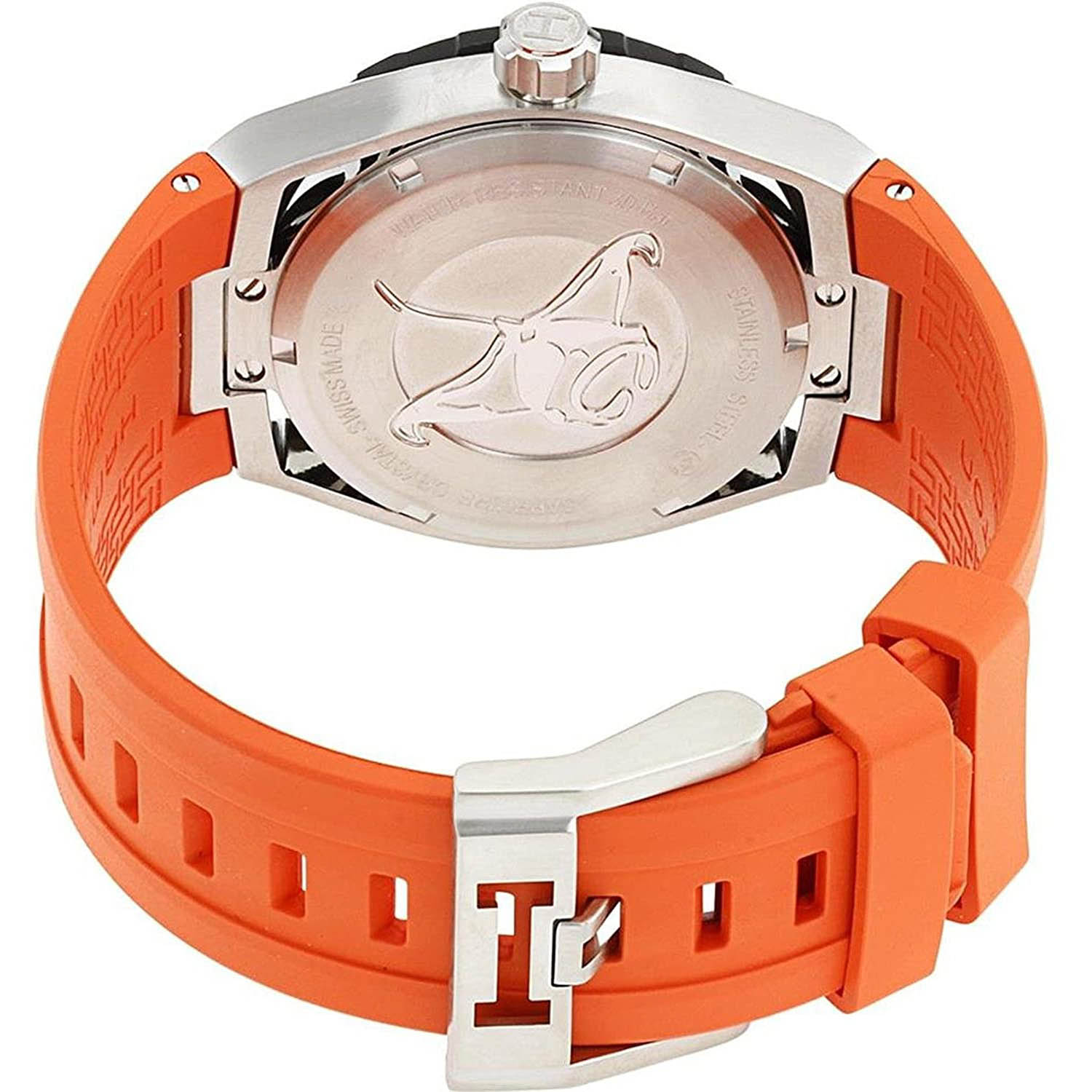 Hamilton Hamilton Khaki Navy Sub Auto H78615985, khaki navy швейцария мужские часы на браслете каучук боковой вид