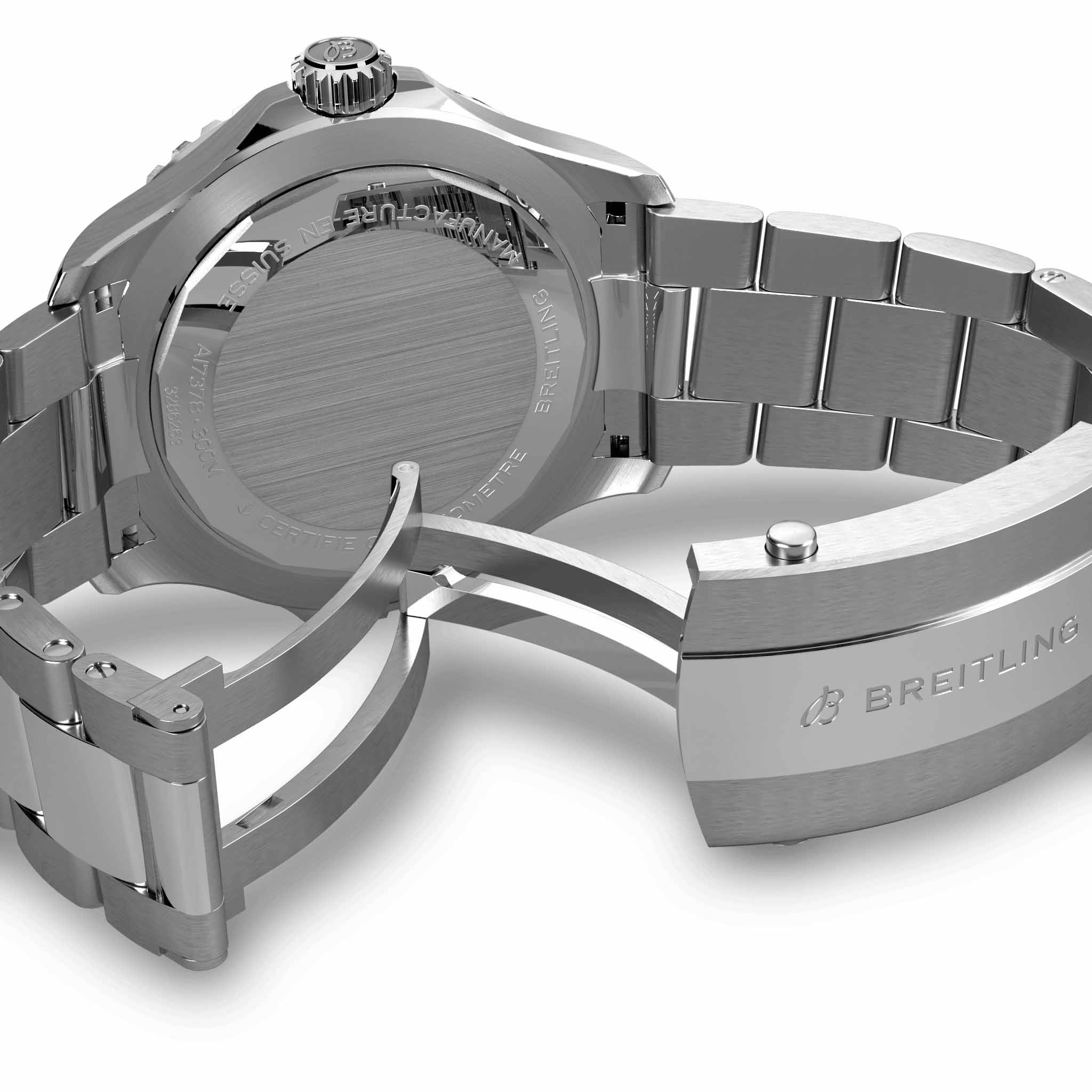 Breitling Breitling Superocean Automatic 46 A17378211B1A1 , наручные мужские часы фото под углом