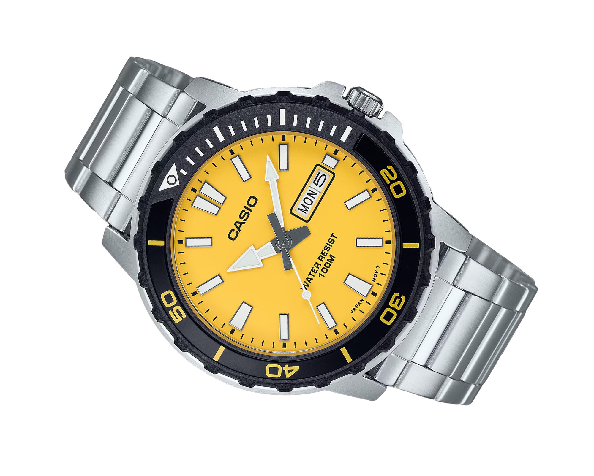 Casio Casio Collection MTD-125D-9AVDF (MTD-125D-9A) , наручные мужские часы фото под углом