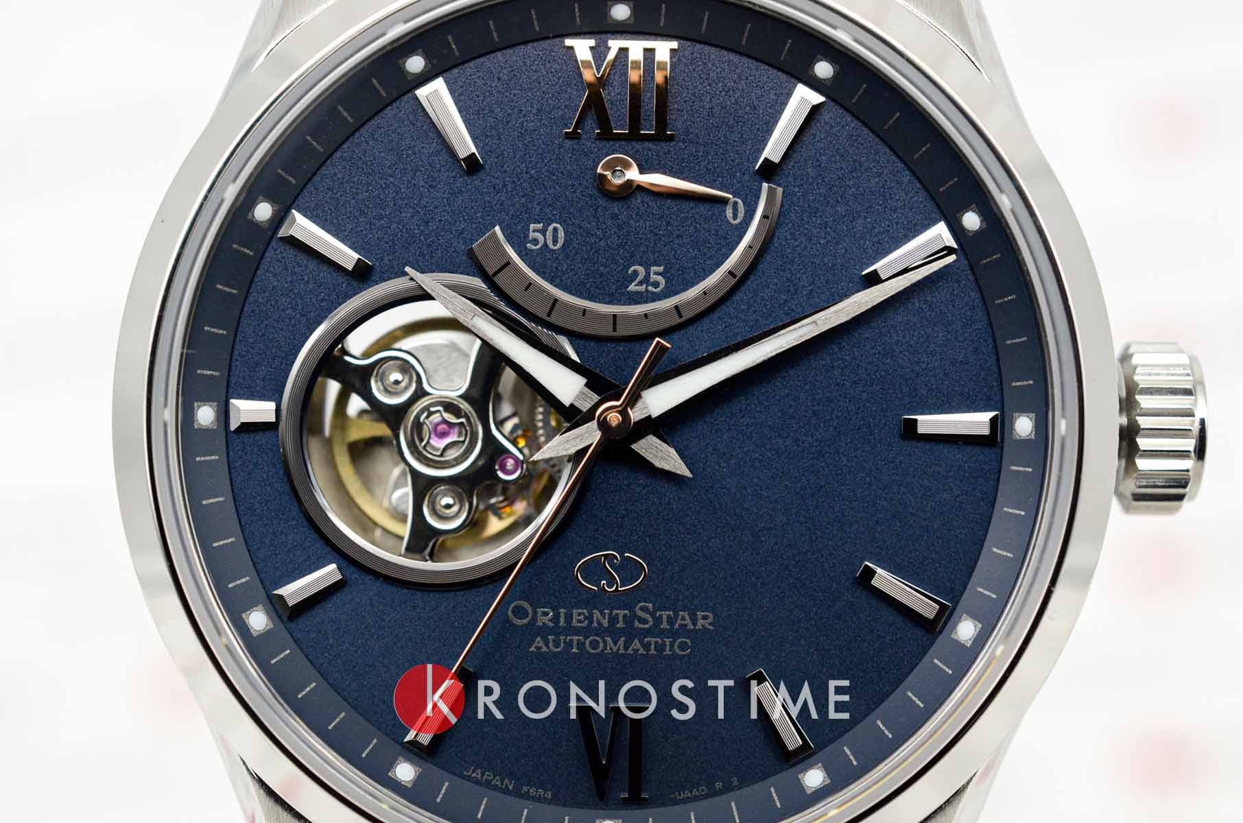 Orient Orient Star RE-AT0021L (RK-AT0021L) механические мужские часы часы крупный план серый циферблата