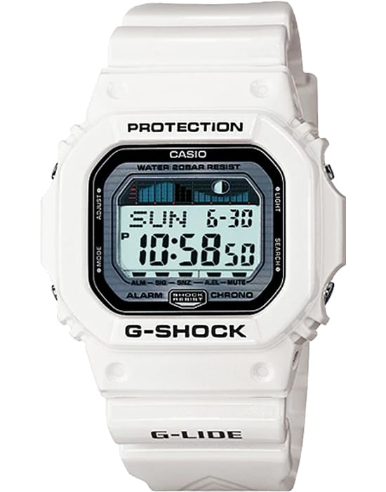 Casio Casio G-Shock GLX-5600-7  GLX-5600-7 электронные мужские часы  циферблат, браслет пластик — вид спереди