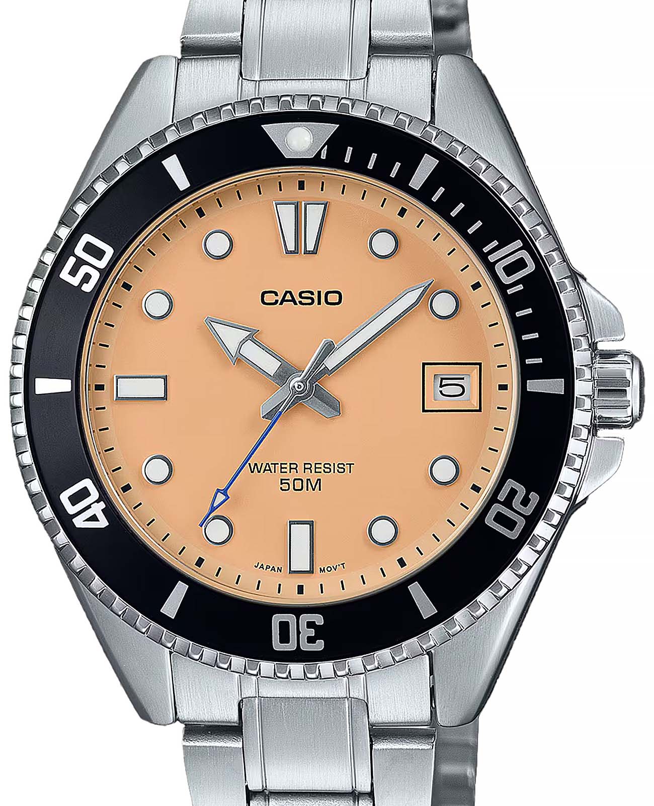 Casio Casio Collection MDV-10D-4A2  , наручные мужские часы фото под углом