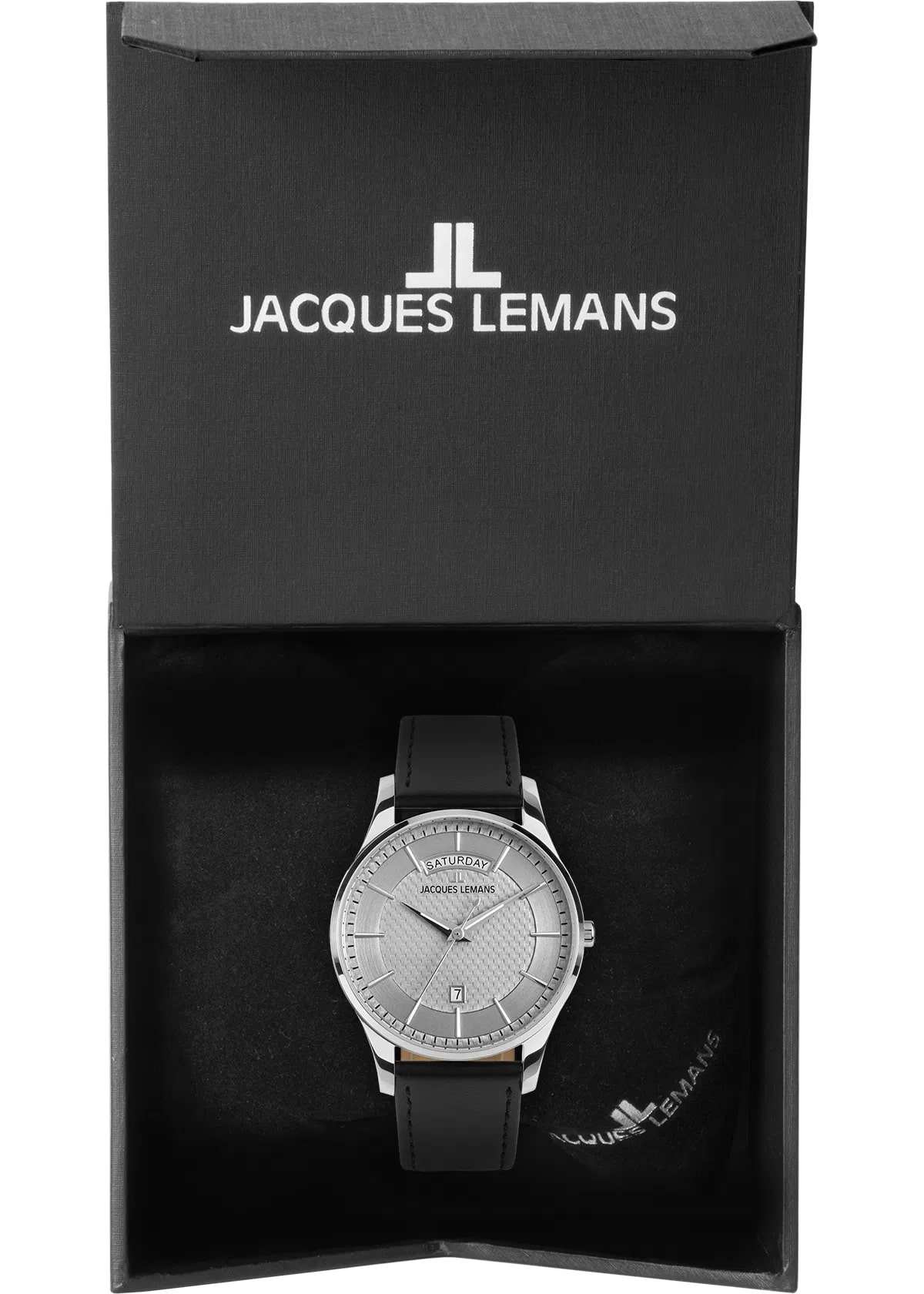 Jacques Lemans Jacques Lemans London 1-2193B , наручные мужские часы фото под углом