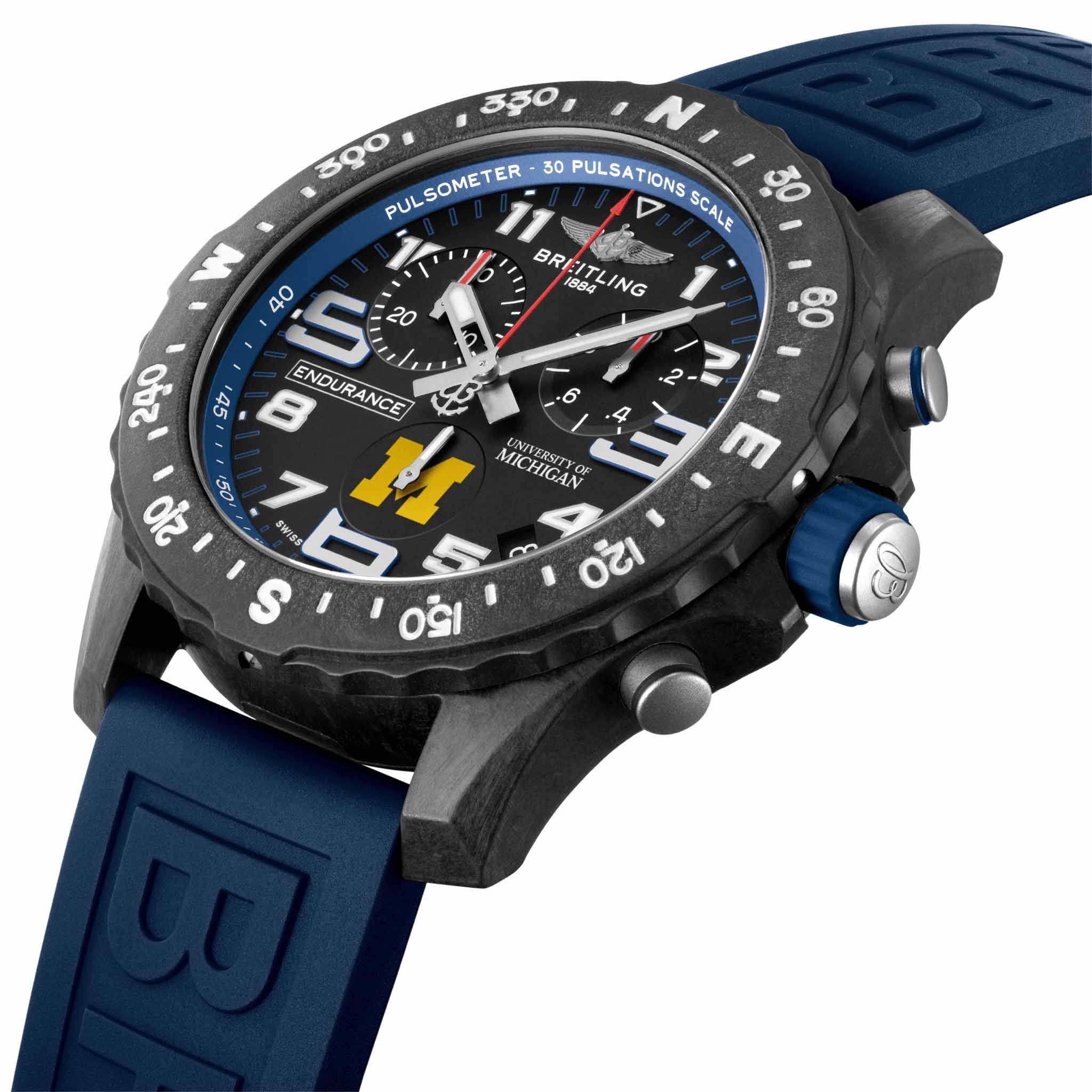 Оригинальные часы Breitling Breitling Endurance Pro University Of Michigan™ X823101C1B1S1 кварцевые калибр механизма breitling 82 общий вид