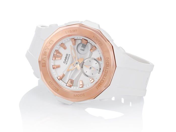 Casio Casio Baby-G BGA-220G-7A , наручные женские часы фото под углом