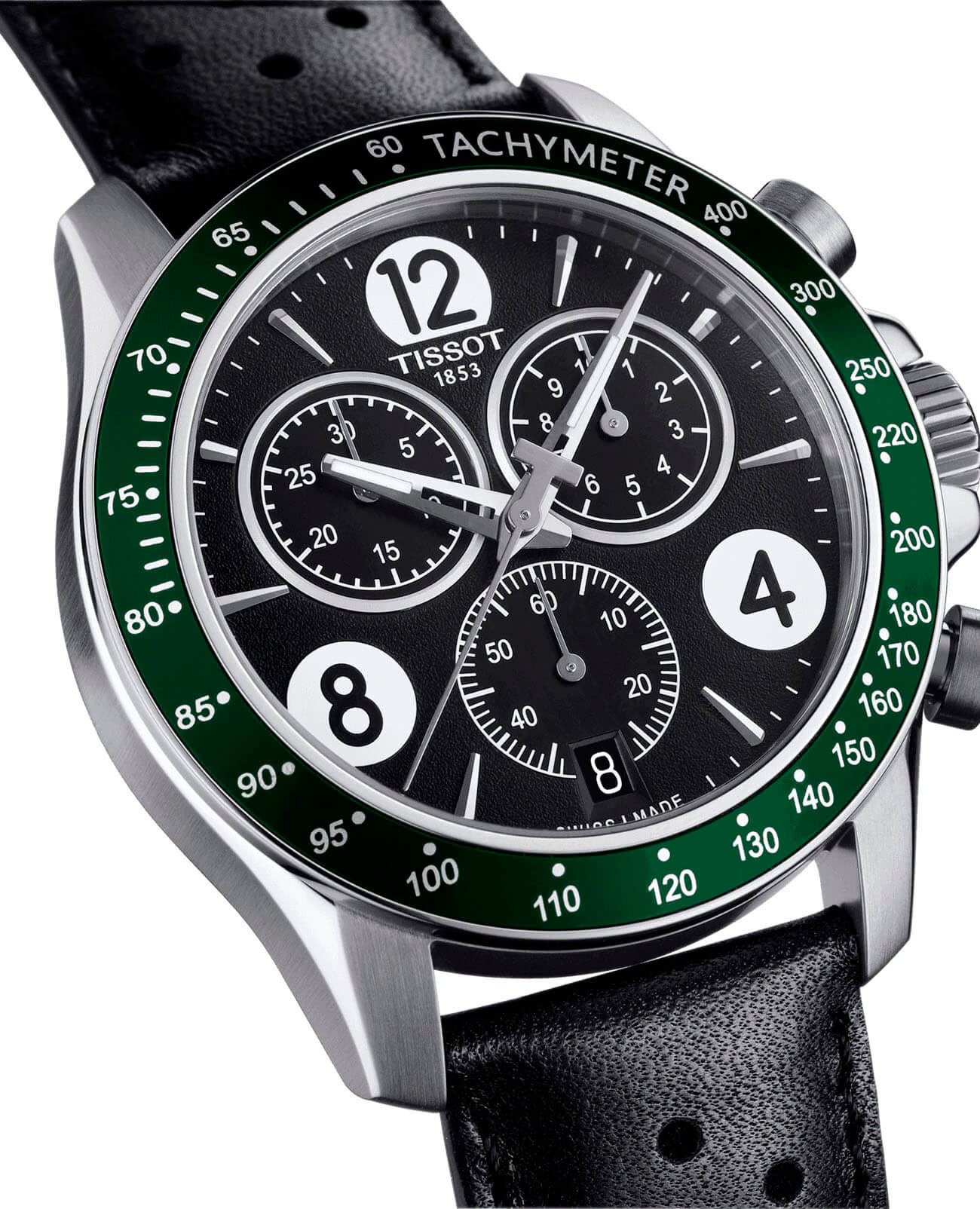 Tissot Tissot V8 Quartz Chronograph T106.417.16.057.00 V8 , наручные мужские часы фото под углом