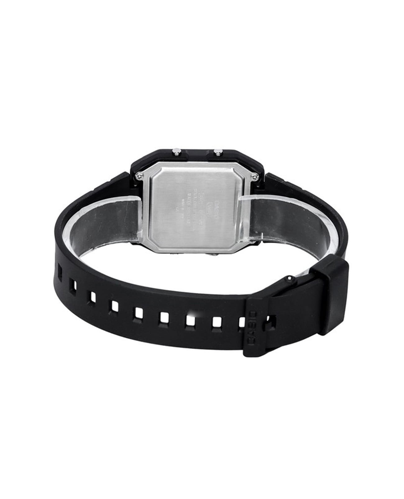 Casio Casio Digital LF-20W-1A,  япония женские часы на браслете пластик боковой вид