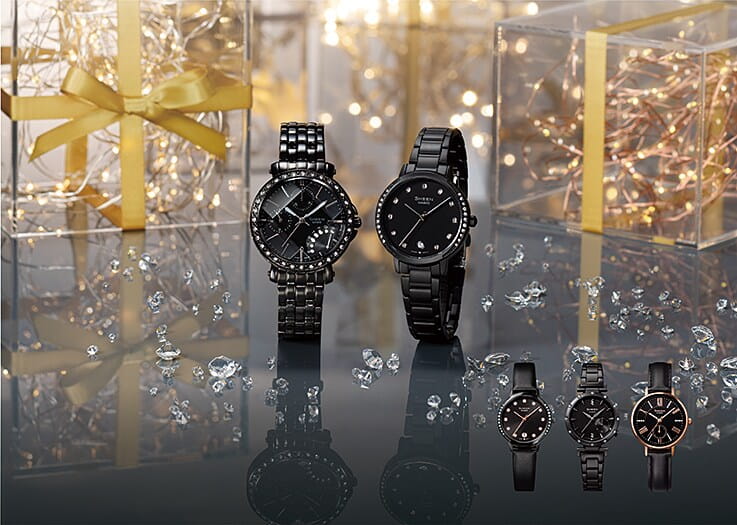 Casio Casio Sheen SHE-4056BD-1A, sheen япония женские часы на браслете сталь с ip покрытием боковой вид