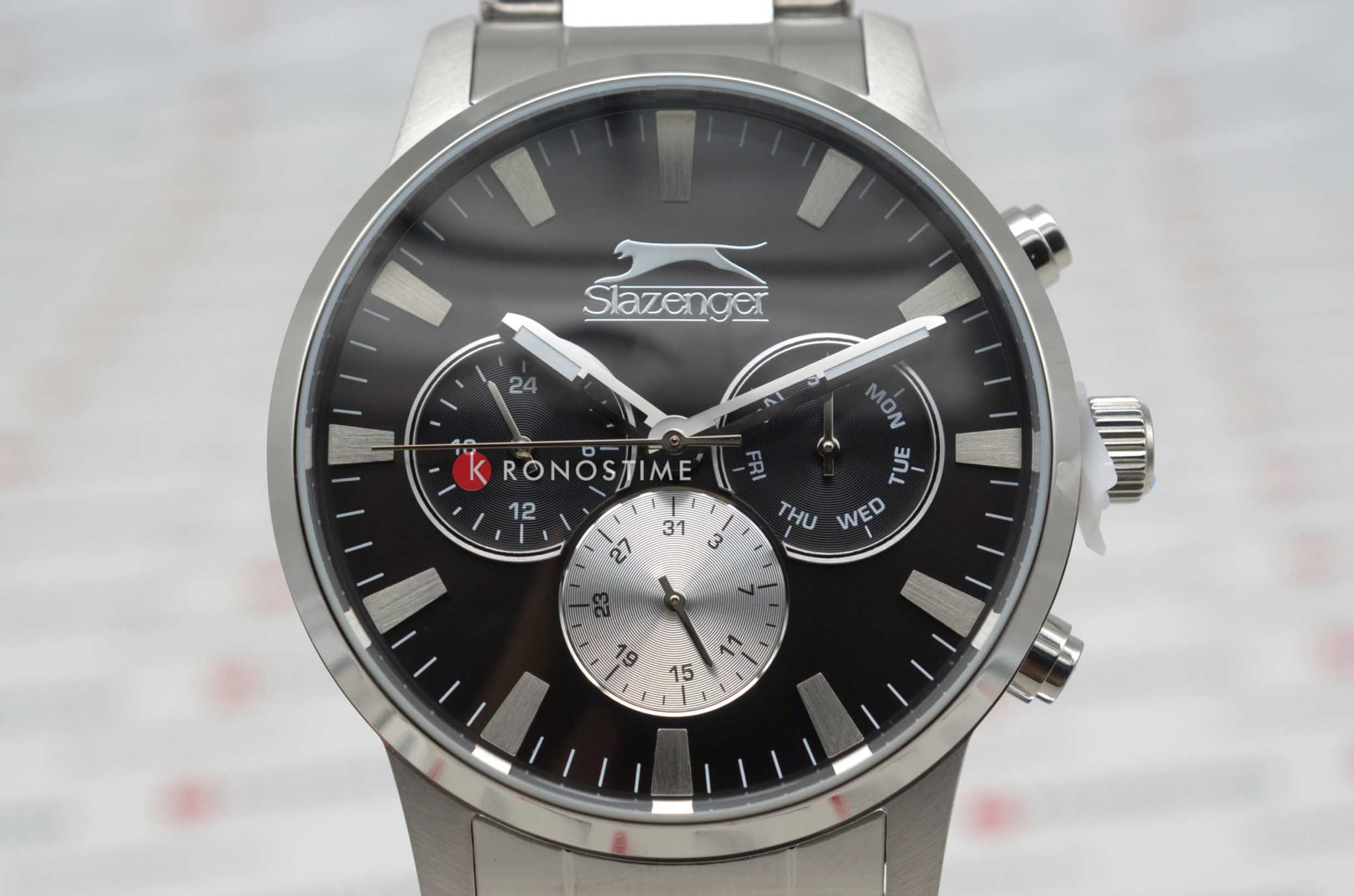 Slazenger Slazenger SL.09.2356.2.03,  англия мужские часы на браслете нержавеющая сталь боковой вид