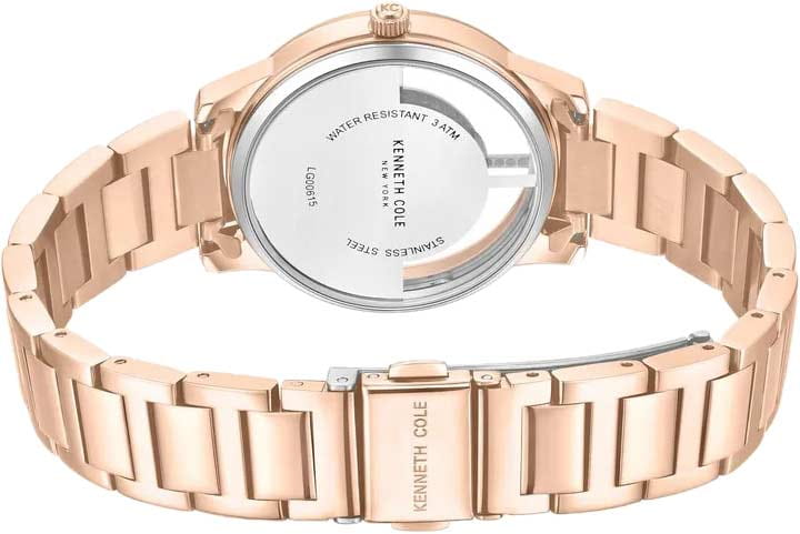 Kenneth Cole Kenneth Cole Modern Classic KCWLG0061501,  сша женские часы на браслете нержавеющая сталь с ip-покрытием боковой вид