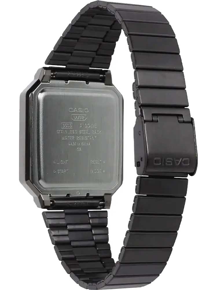 Оригинальные часы Casio Casio Vintage A100WEGG-1A2EF кварцевые калибр механизма  общий вид