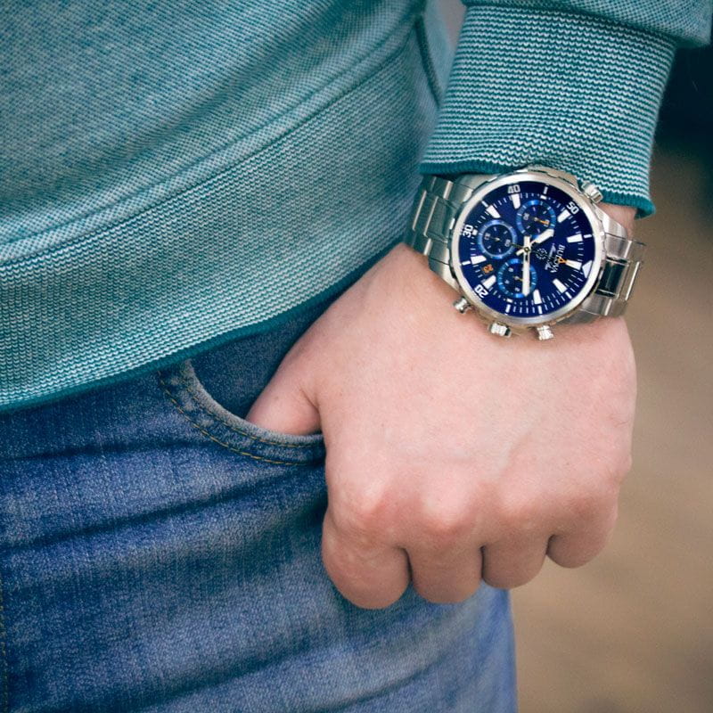Bulova Bulova Marine Star 96B256 , наручные мужские часы фото под углом