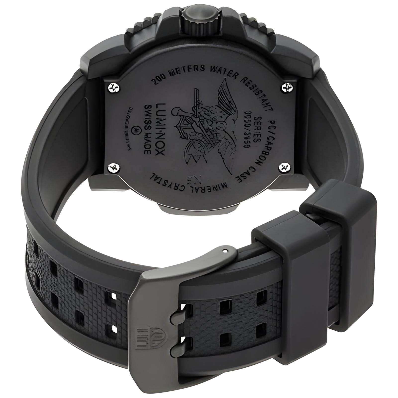 Luminox Luminox Evo Seal Blackout XS.3051.BO кварцевые мужские часы часы крупный план черный циферблата