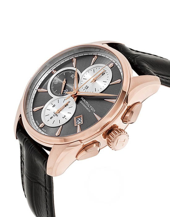 Hamilton Hamilton Jazzmaster Auto Chrono H32546781 , наручные мужские часы фото под углом