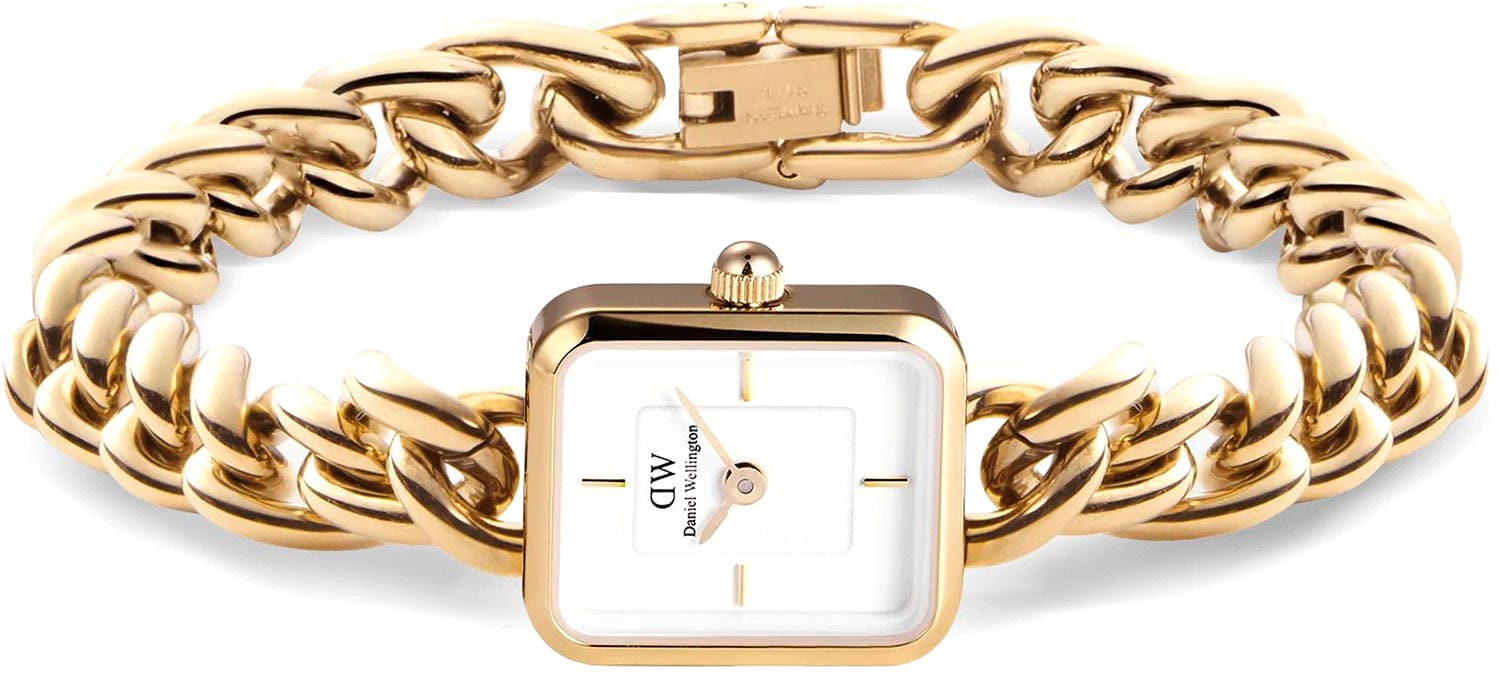 Daniel Wellington Daniel Wellington Jolie Chain DW00100836 , наручные женские часы фото под углом