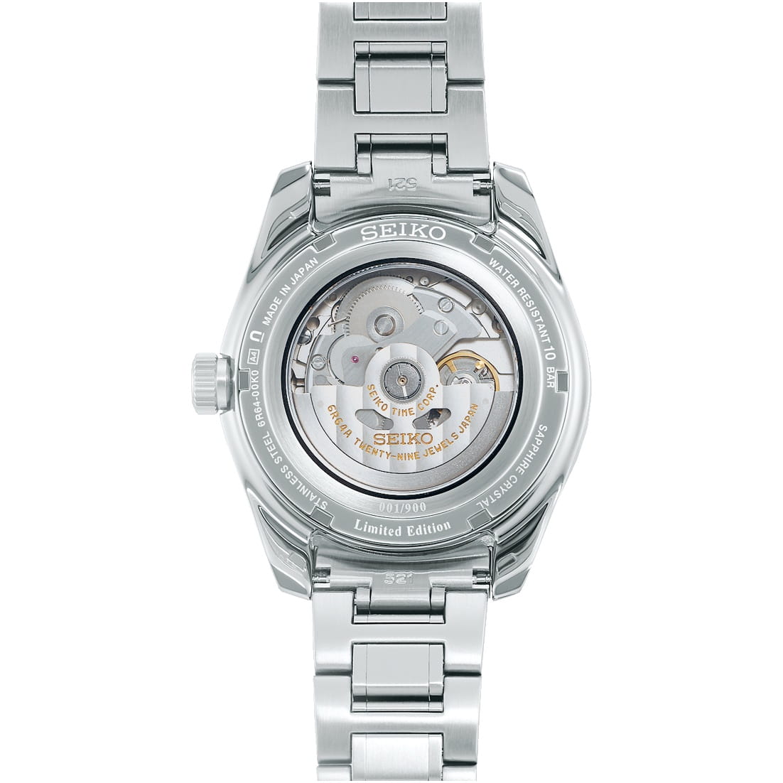 Seiko Seiko Presage Sharp Edged Series SPB303, presage япония мужские часы на браслете нержавеющая сталь боковой вид