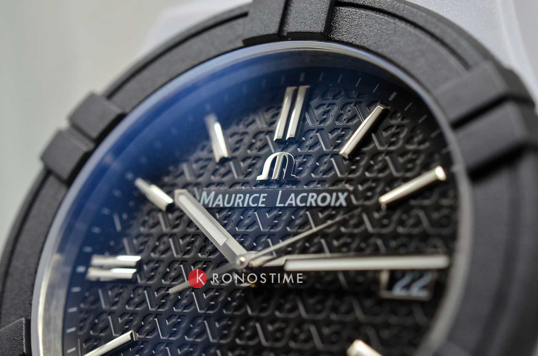 Оригинальные часы Maurice Lacroix Maurice Lacroix Aikon Tide Special Edition FIBA 3x3 AI2008-20YZ0-200-0 кварцевые калибр механизма  общий вид