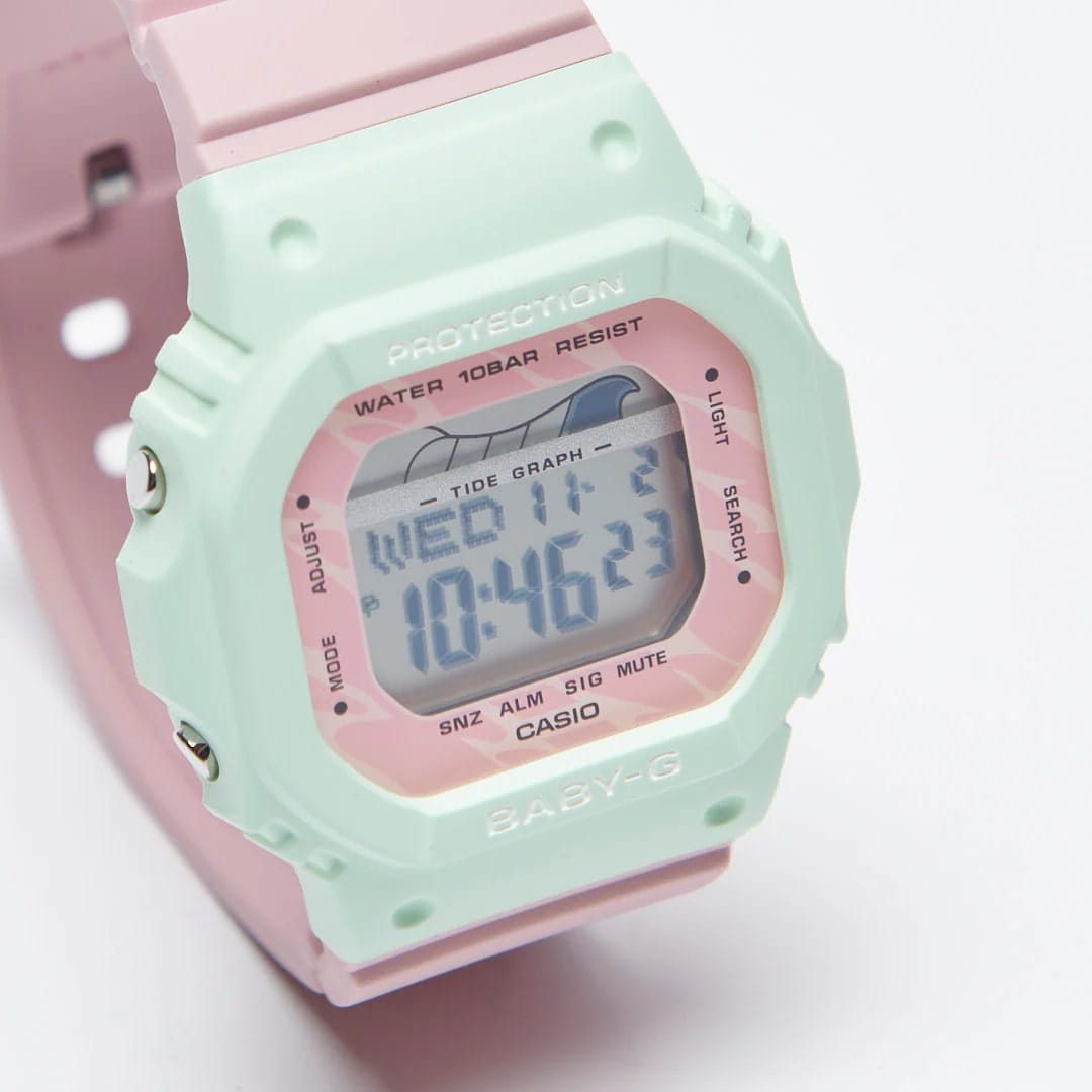Casio Casio Baby-G BLX-565-3E , наручные женские часы фото под углом