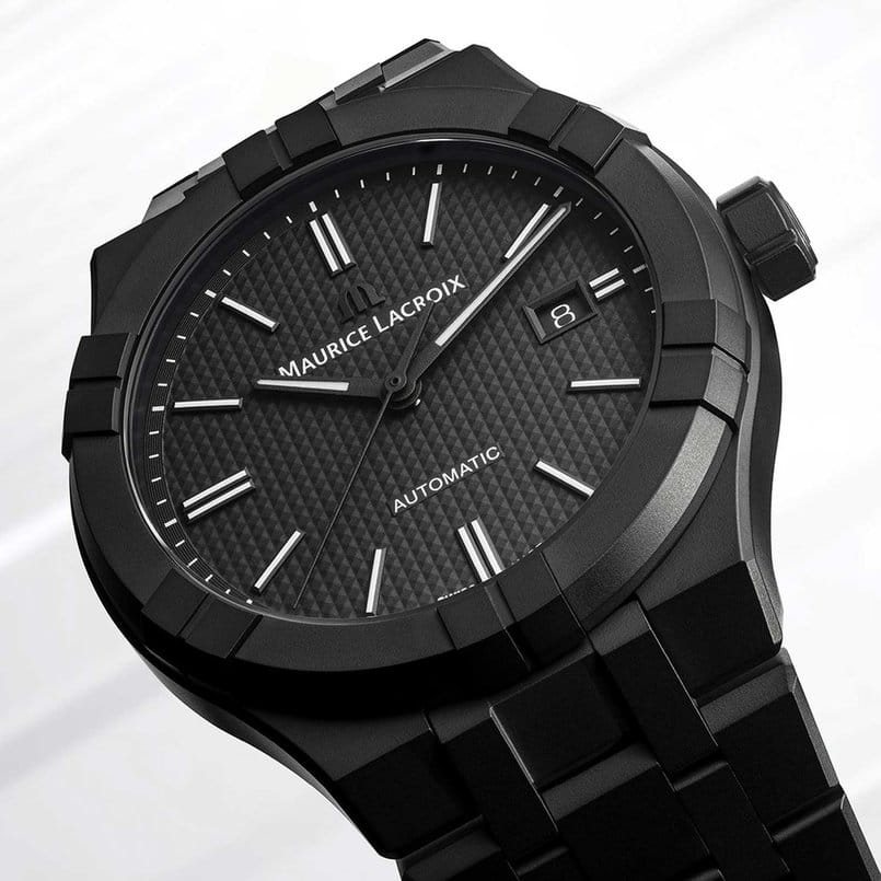 Maurice Lacroix Maurice Lacroix Aikon Automatic AI6008-CRM22-330-2 , наручные мужские часы фото под углом
