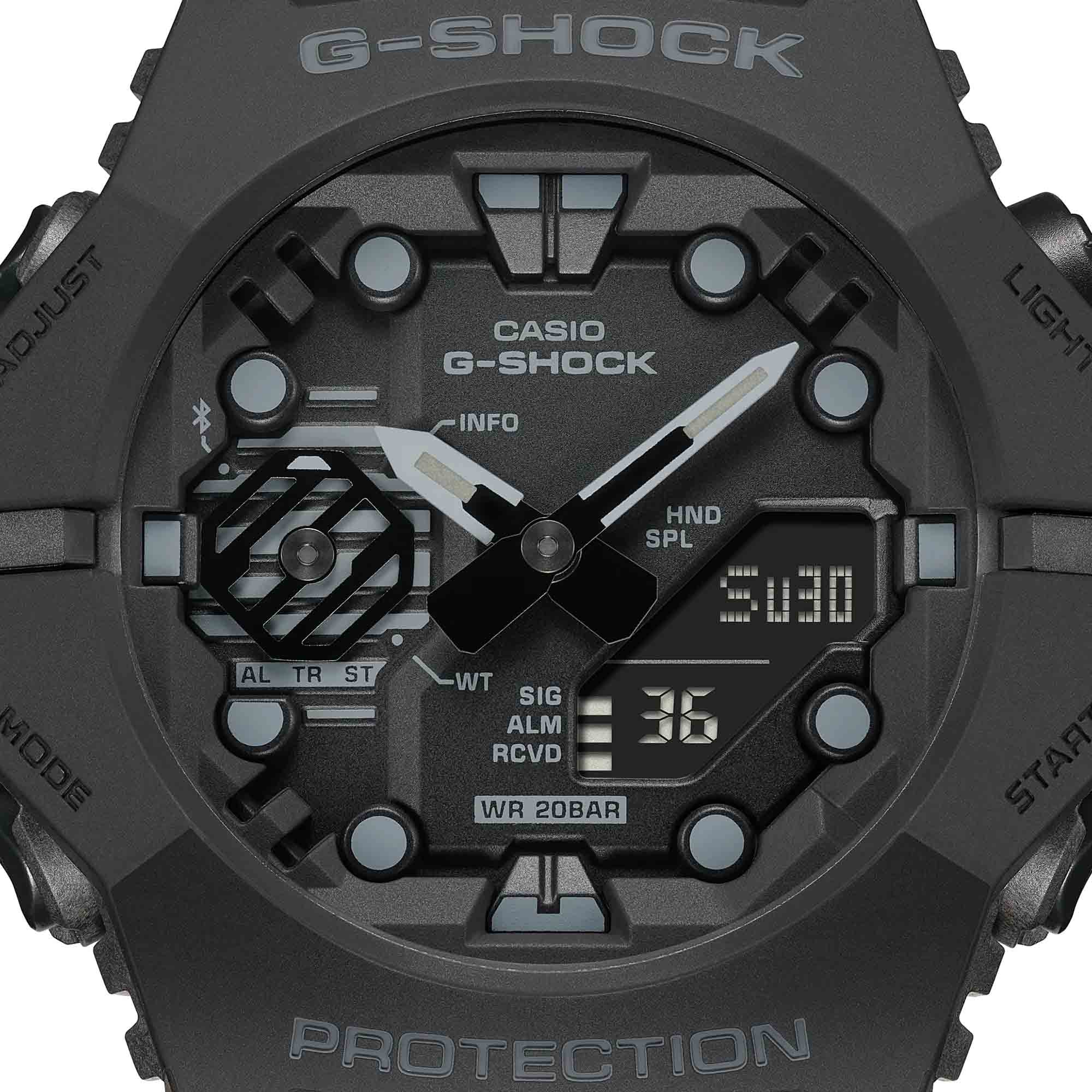 Casio Casio G-Shock GA-B001-1ADR (GA-B001-1A) мужские часы черный циферблат на запястье