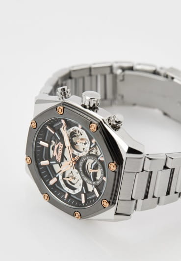 Slazenger Slazenger SL.09.2318.2.03,  англия мужские часы на браслете суперметалл боковой вид