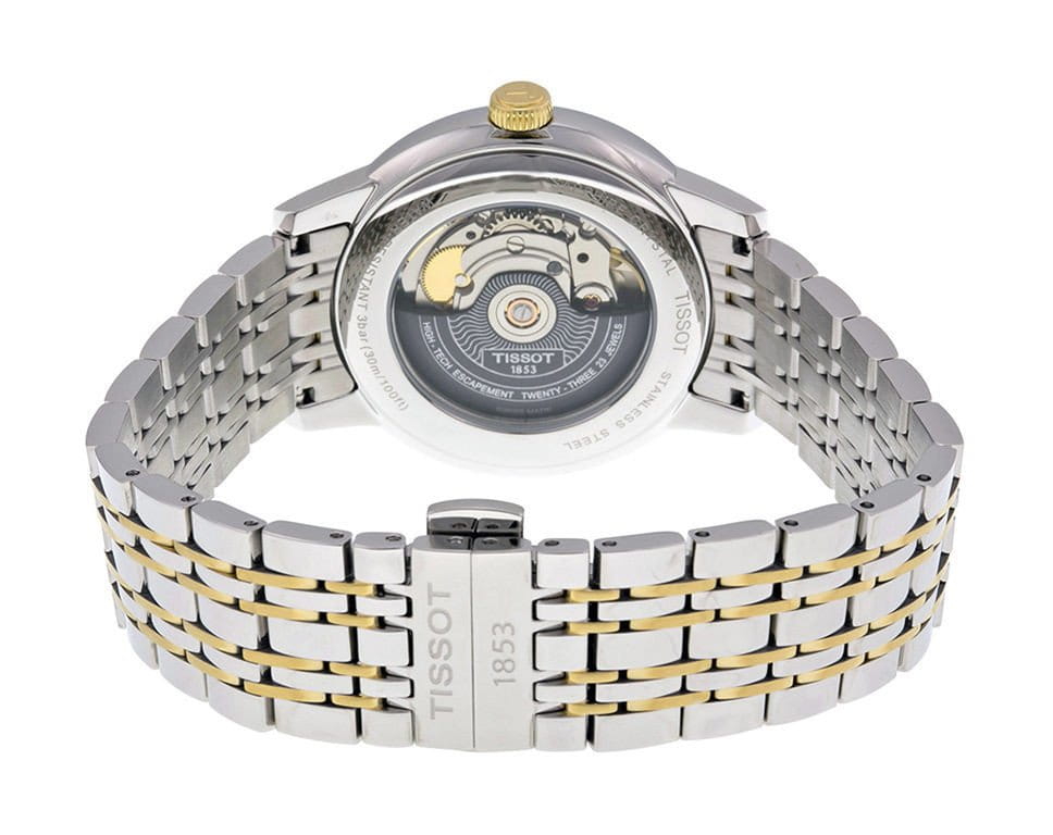 Tissot Tissot Carson Powermatic 80 T085.407.22.011.00, t-classic швейцария мужские часы на браслете сталь c pvd покрытием боковой вид