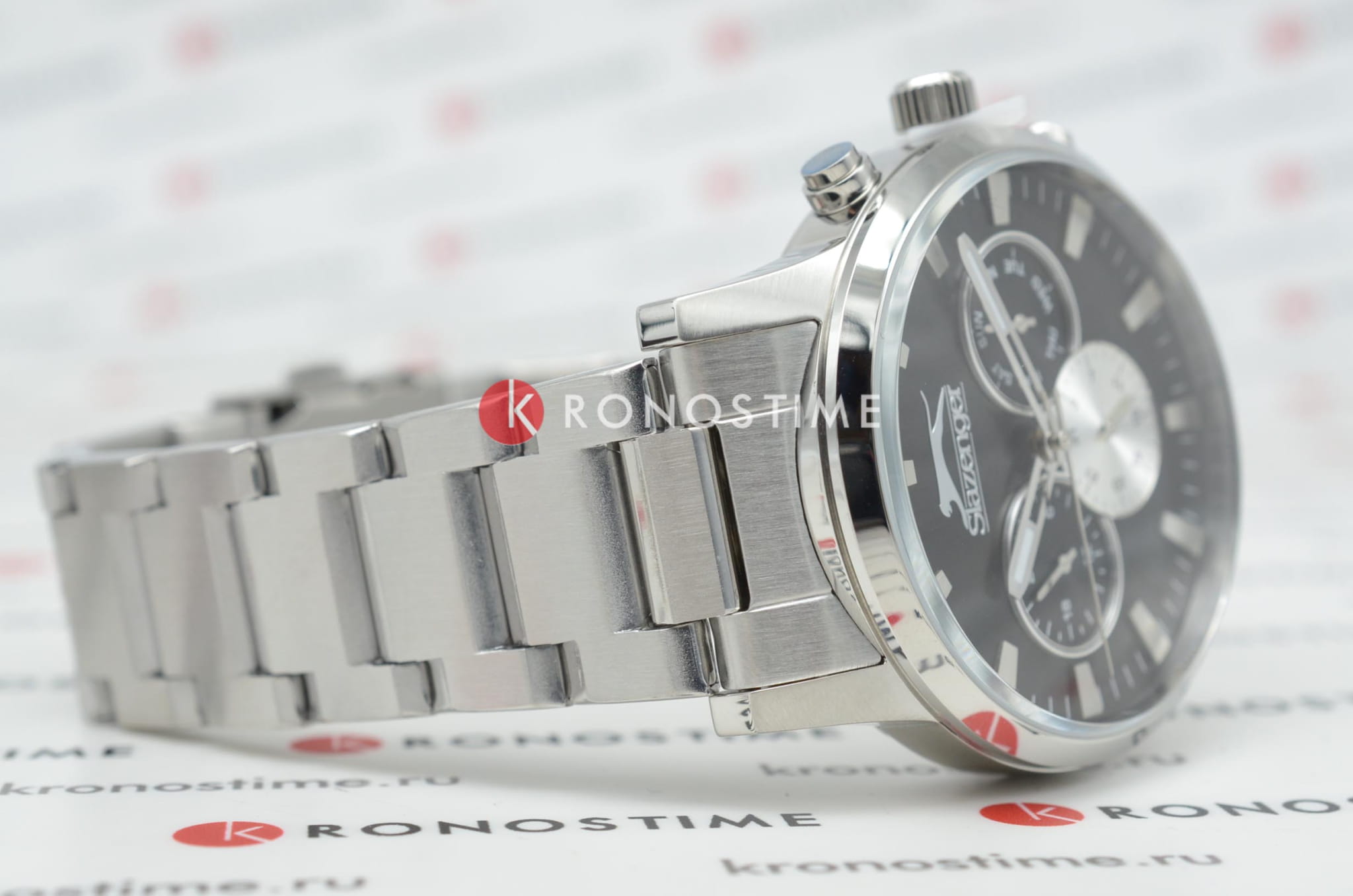 Slazenger Slazenger SL.09.2356.2.03 мужские часы черный циферблат на запястье