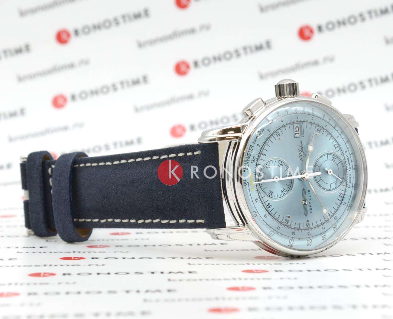 Оригинальные часы Zeppelin Zeppelin 100 Years Zeppelin 86704 кварцевые калибр механизма miyota 6s11  общий вид