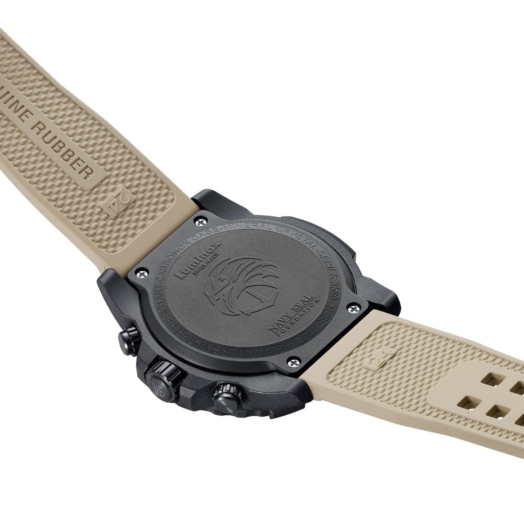 Luminox Luminox Navy SEAL Foundation Chronograph XS.3590.NSF.SET мужские часы черный циферблат на запястье