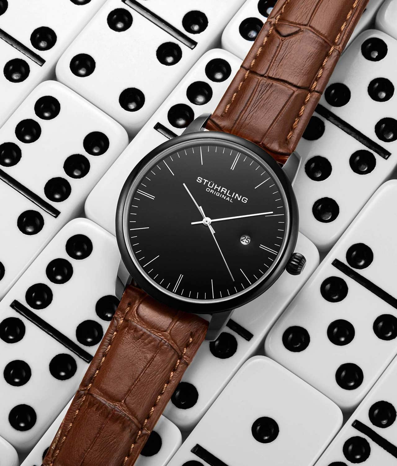 Оригинальные часы Stuhrling Stuhrling Rasa 3997.5 кварцевые калибр механизма  общий вид