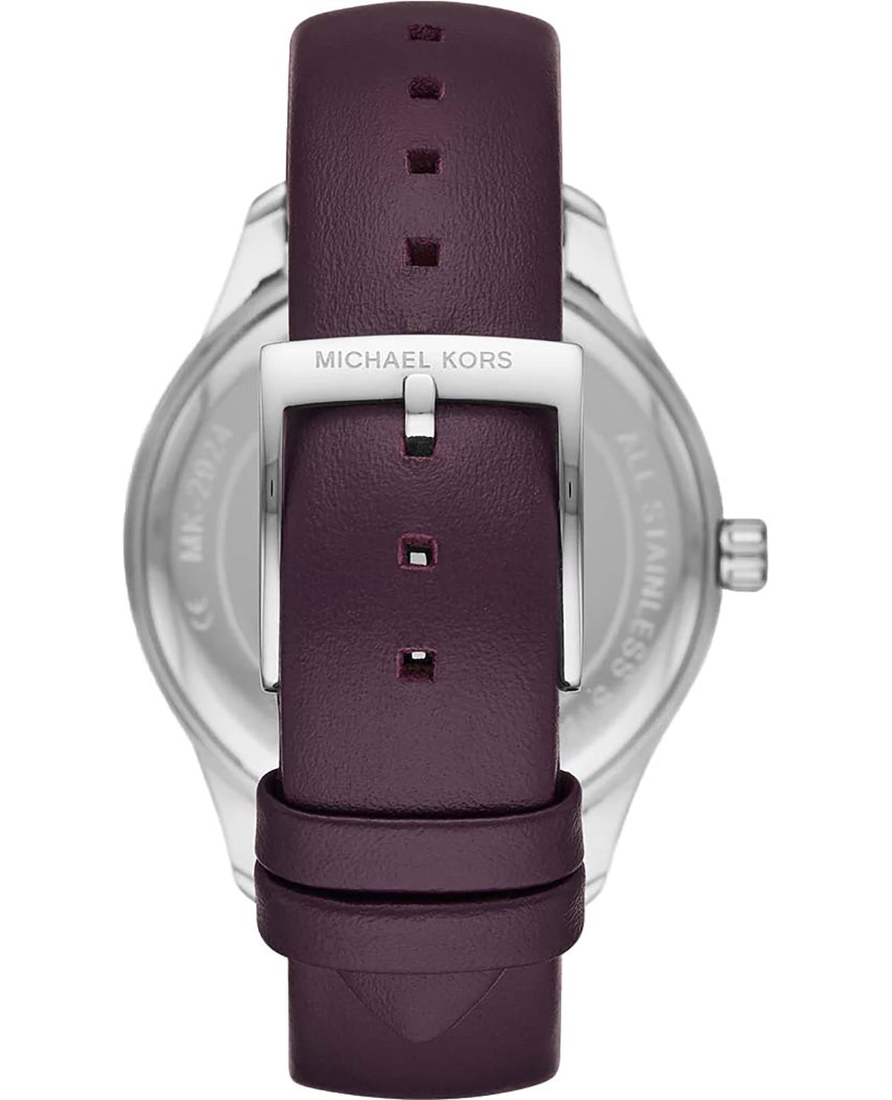 Michael Kors Michael Kors Layton MK2924,  сша женские часы на браслете кожаный боковой вид