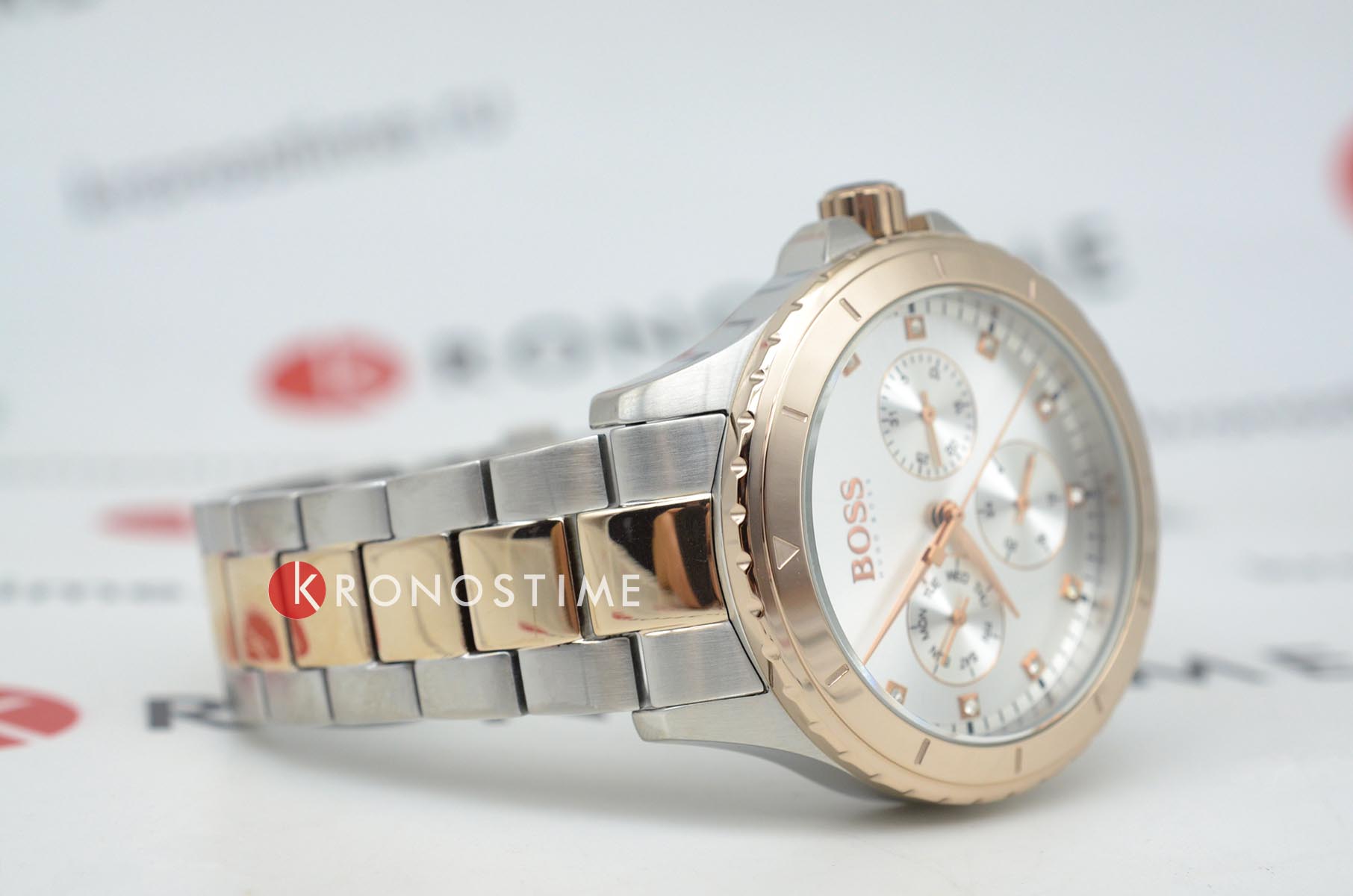 Hugo Boss Hugo Boss Premiere HB1502446 кварцевые женские часы часы крупный план серебристый циферблата