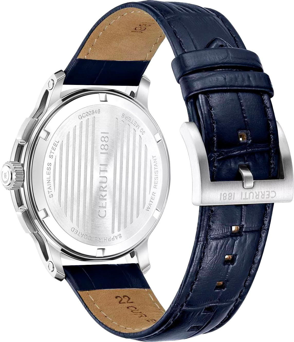 Cerruti 1881 Cerruti 1881 Petroio CIWGC0084603,  франция мужские часы на браслете кожаный боковой вид