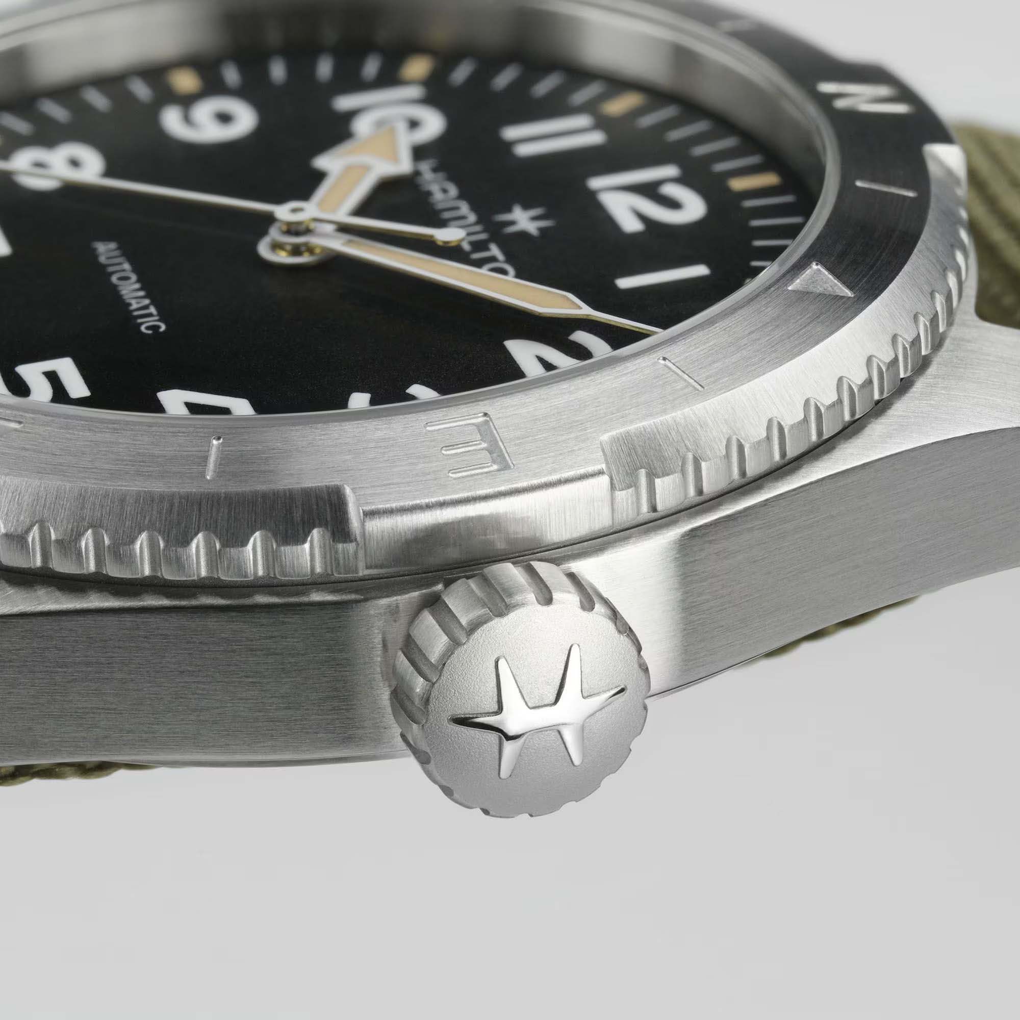 Hamilton Hamilton Khaki Field Expedition Auto H70315931 швейцария наручные мужские часы заводная головка с логотипом Hamilton