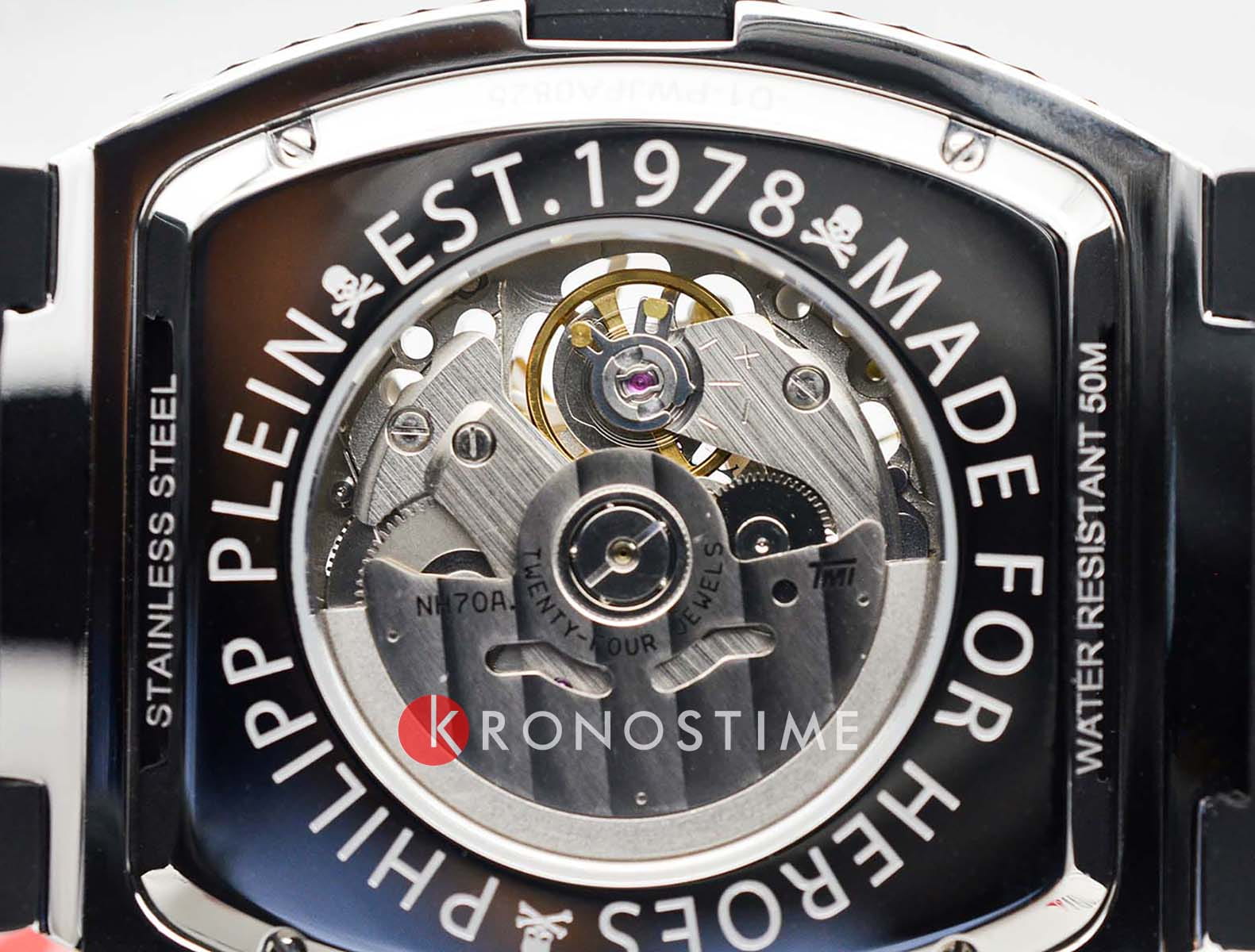 Philipp Plein Philipp Plein The Skeleton 2.0 PWJFA0825 мужские часы серебристый циферблат на запястье