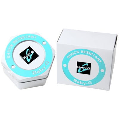 Casio Casio Baby-G BGS-100-4AER женские часы розовый циферблат на запястье
