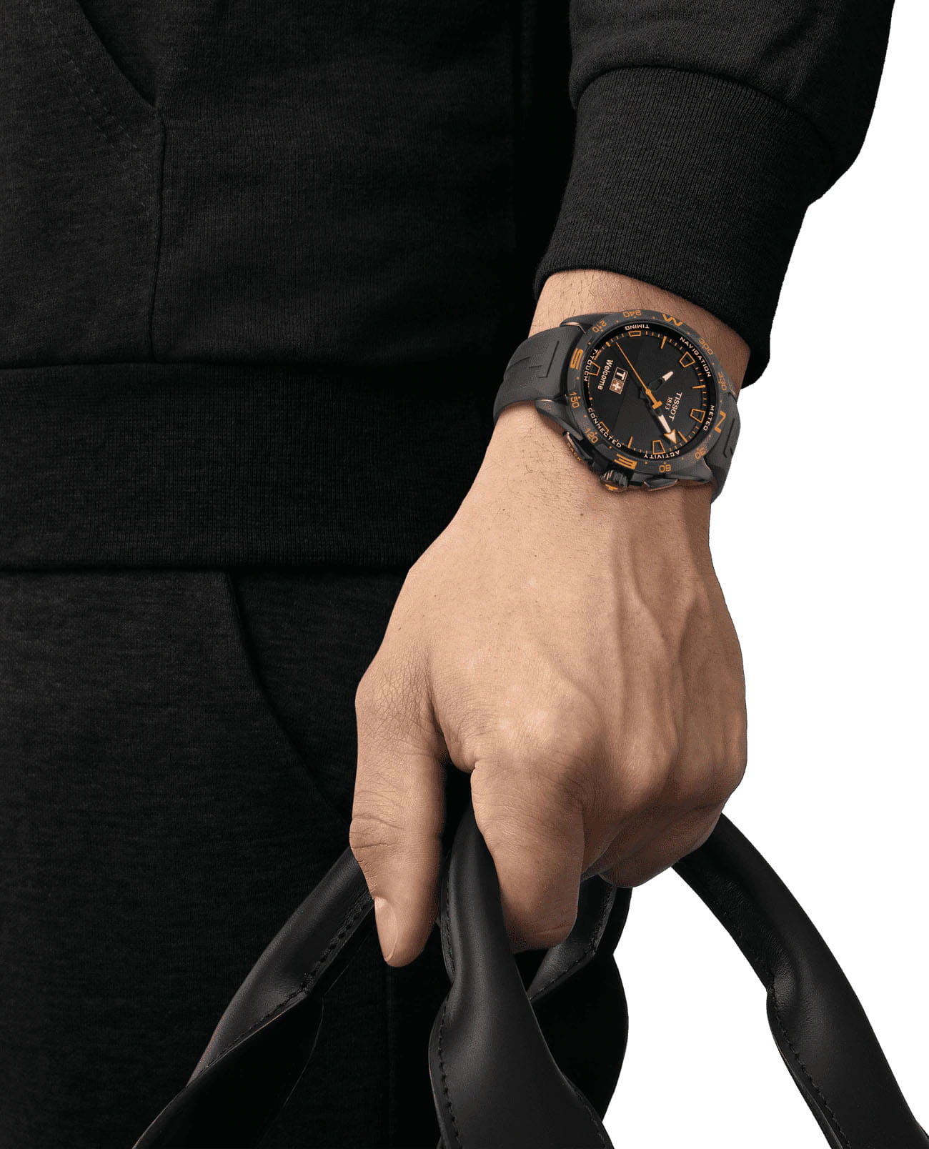 Tissot Tissot T-Touch Connect Solar T121.420.47.051.04 T Touch, наручные мужские часы фото под углом