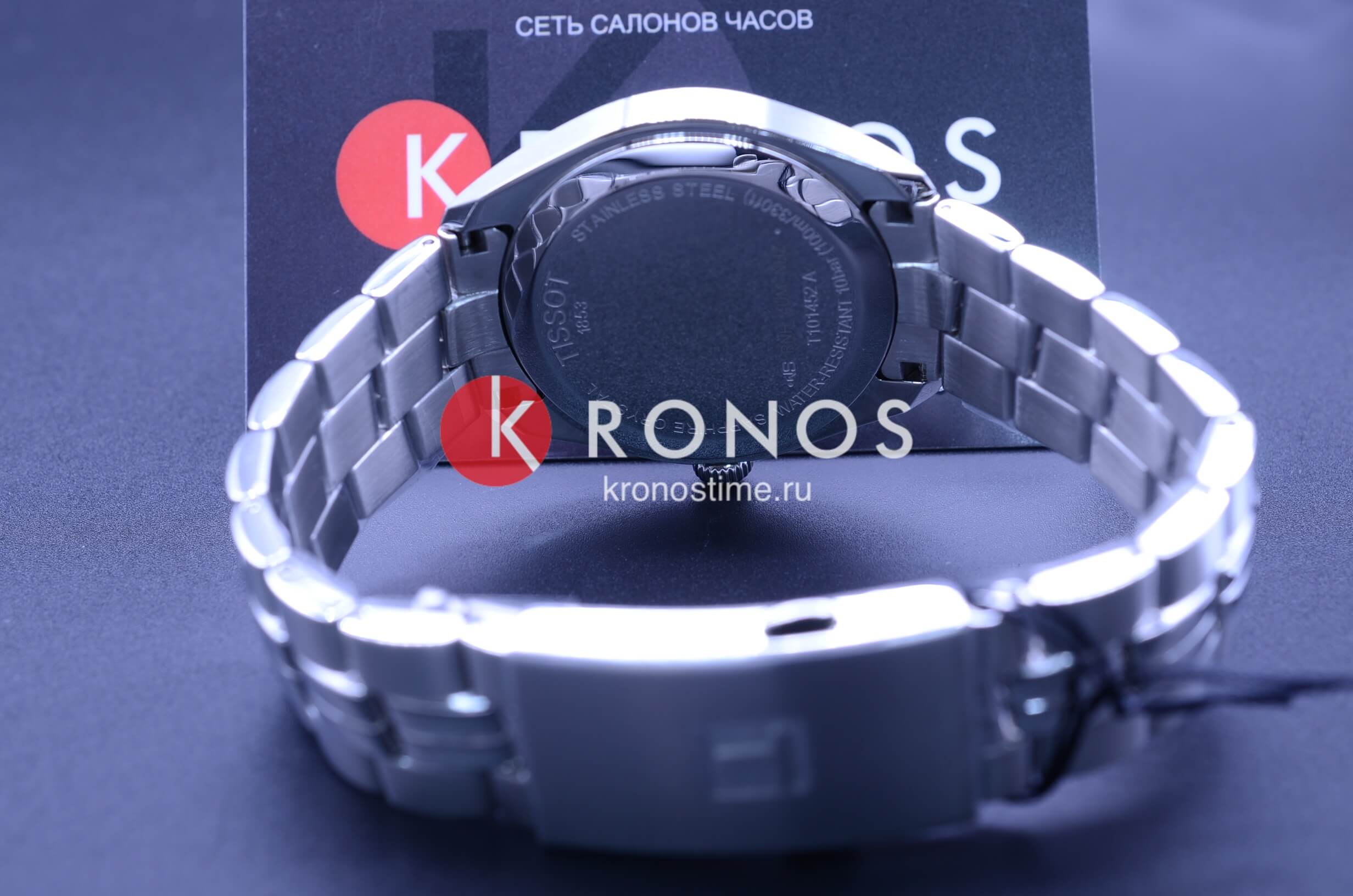 Tissot Tissot PR 100 Dual Time T101.452.11.031.00 мужские часы белый циферблат на запястье