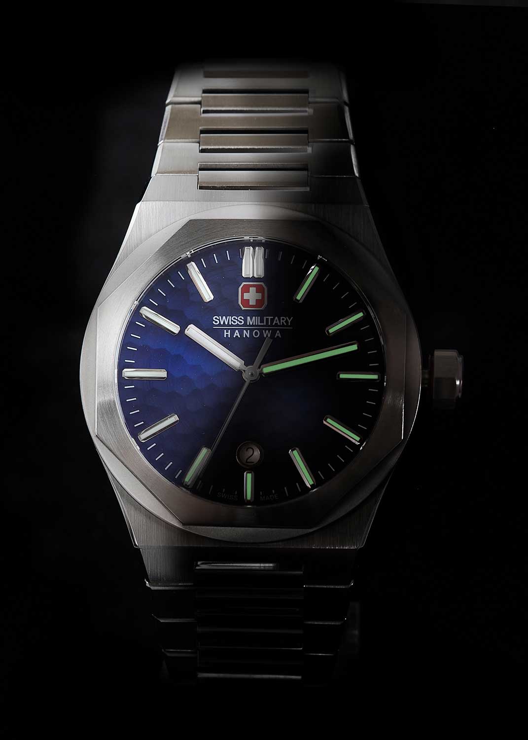 Swiss Military Hanowa Swiss Military Hanowa SMWGH2101905  — детали корпуса и нержавеющая сталь