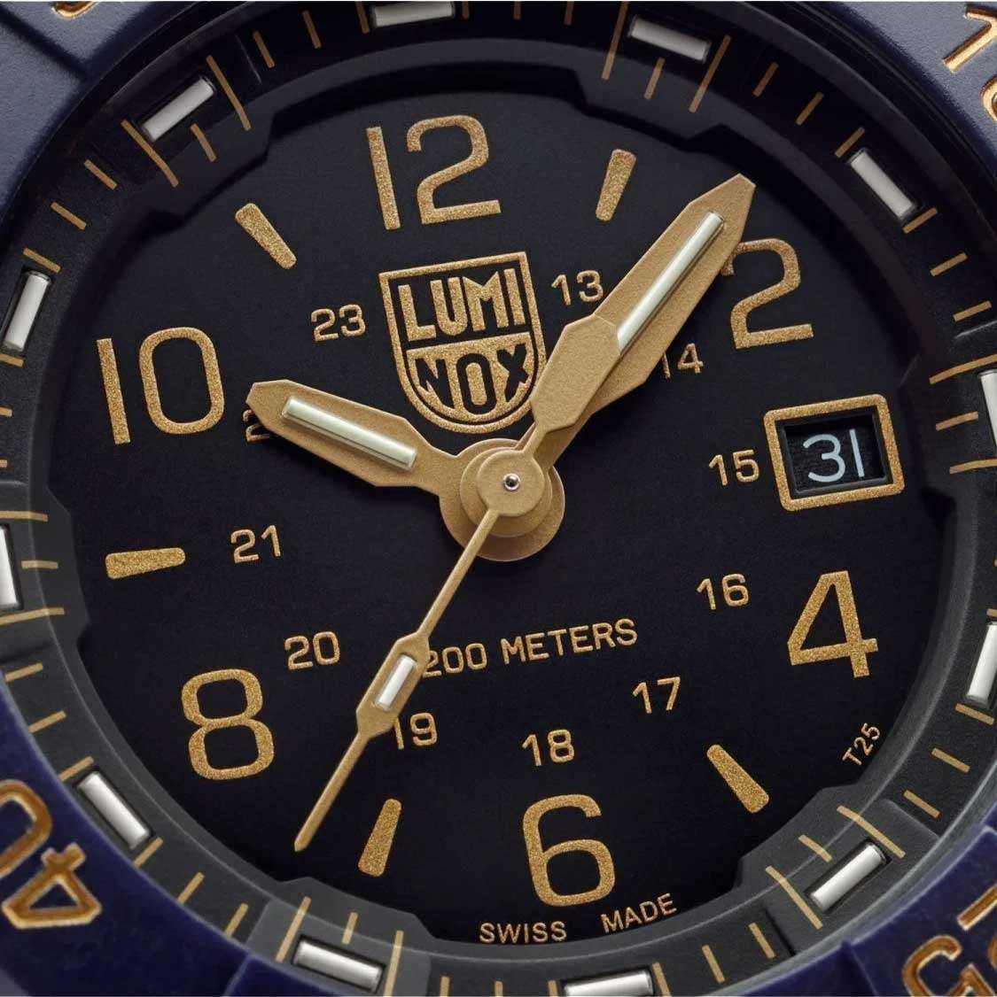 Luminox Luminox Navy SEAL Steel XS.3255.CB.NSF, navy seal швейцария мужские часы на браслете каучук боковой вид