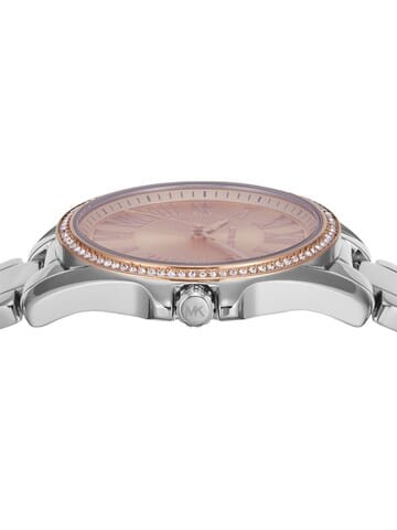 Michael Kors Michael Kors Kacie MK4854,  сша женские часы на браслете нержавеющая сталь боковой вид