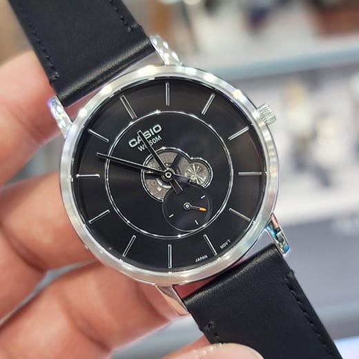 Casio Casio Collection MTP-B130L-1A , наручные мужские часы фото под углом